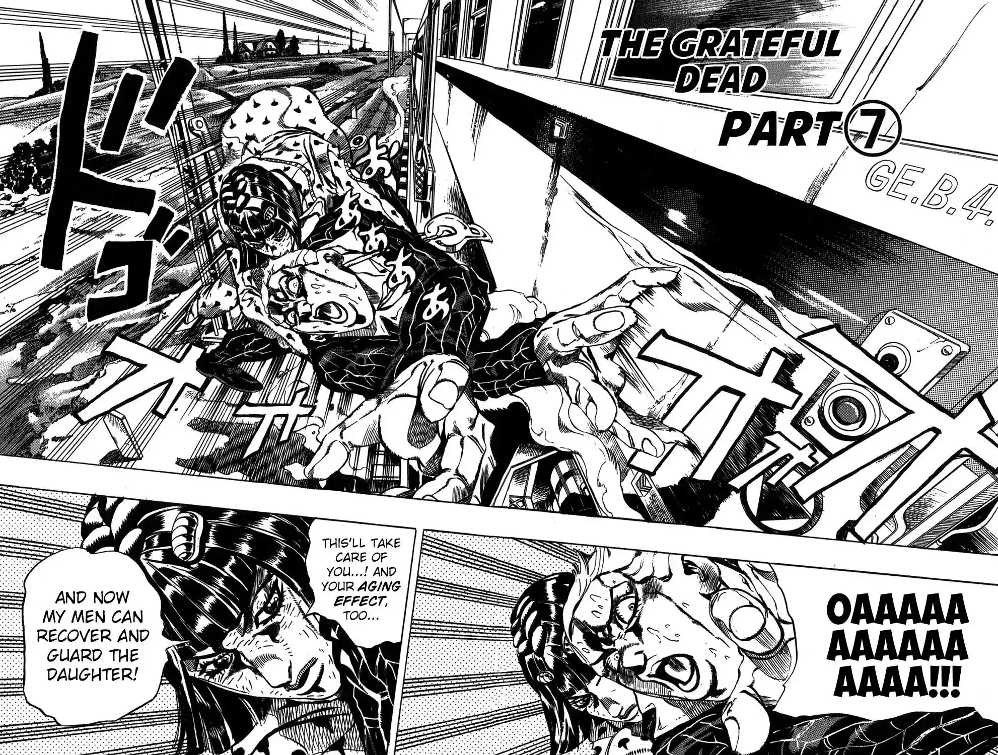 JoJo’s Bizarre Adventure Chapter 494