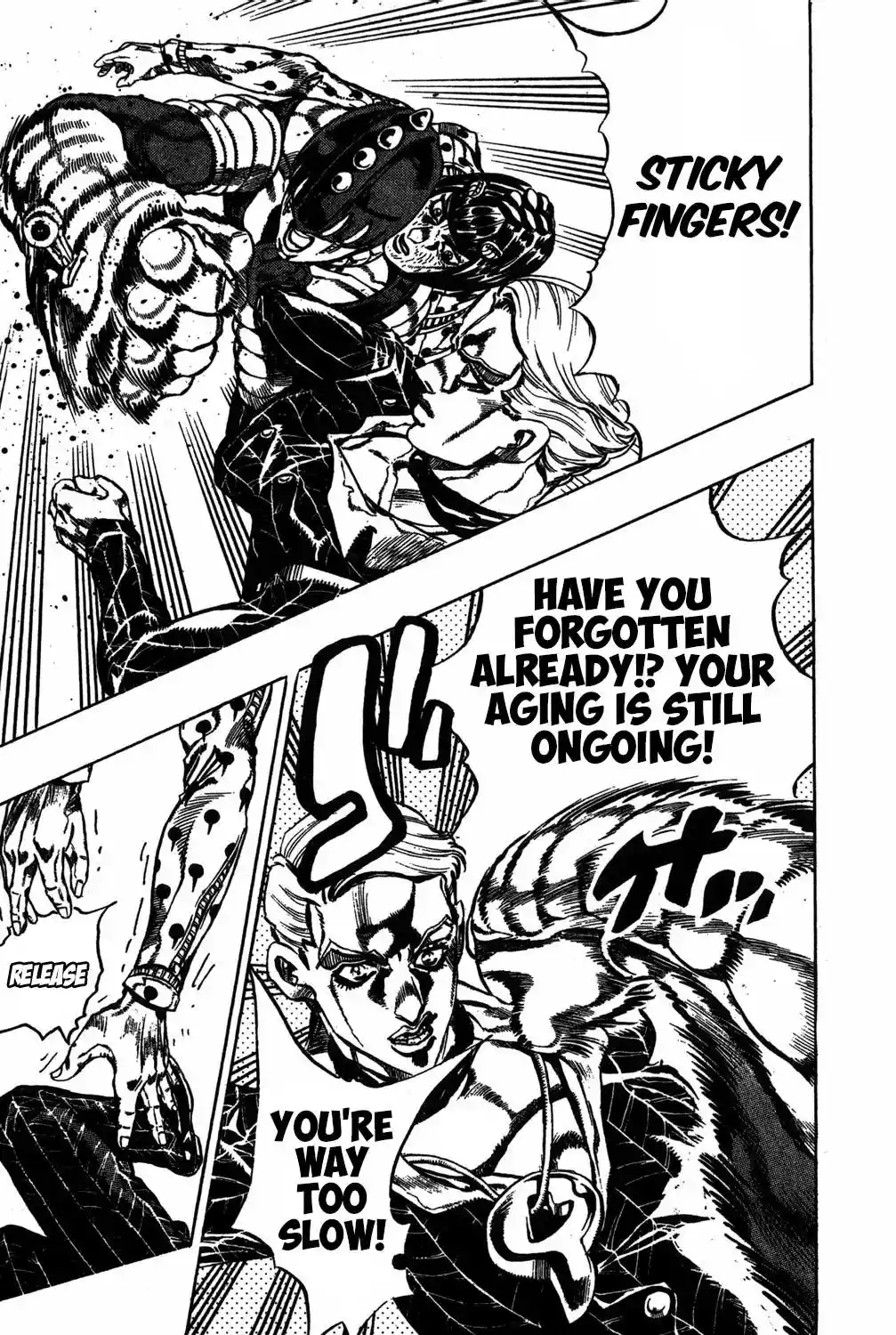 JoJo’s Bizarre Adventure Chapter 494