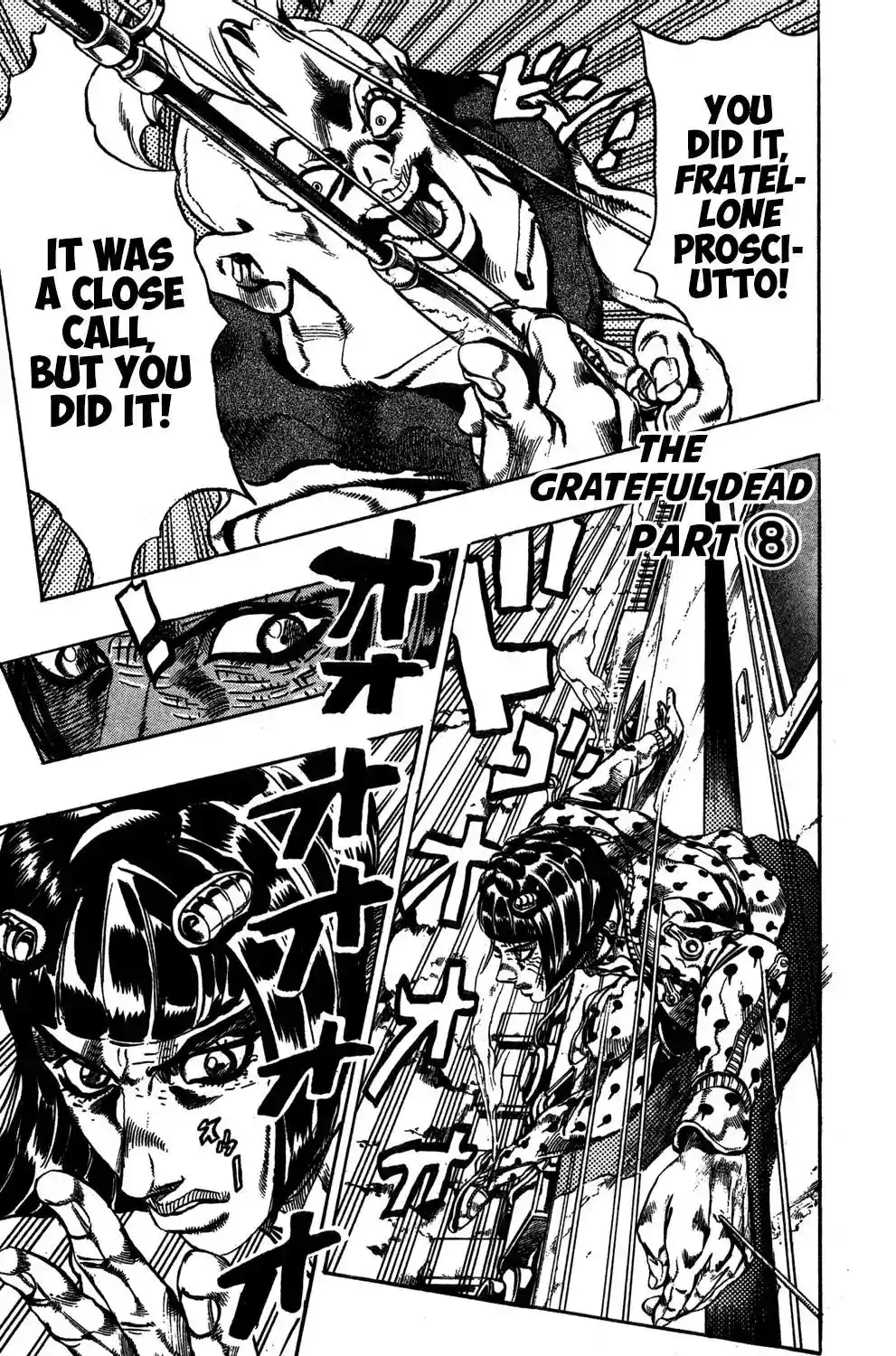 JoJo’s Bizarre Adventure Chapter 495