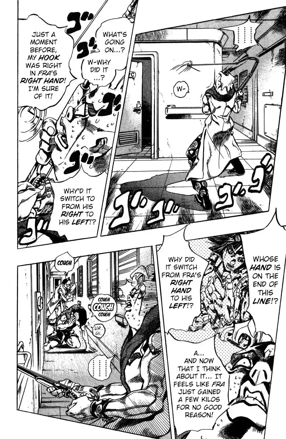 JoJo’s Bizarre Adventure Chapter 495