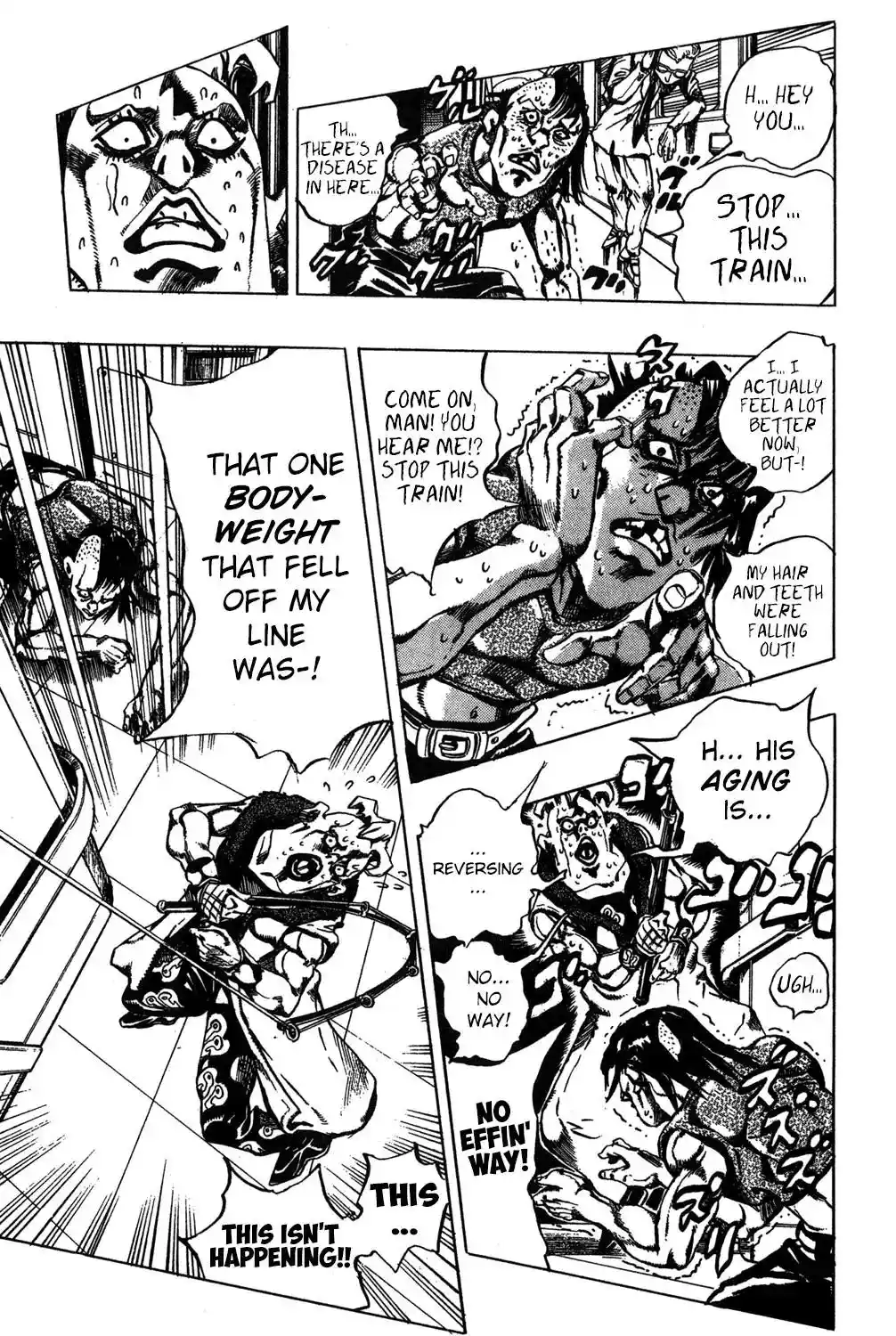 JoJo’s Bizarre Adventure Chapter 495