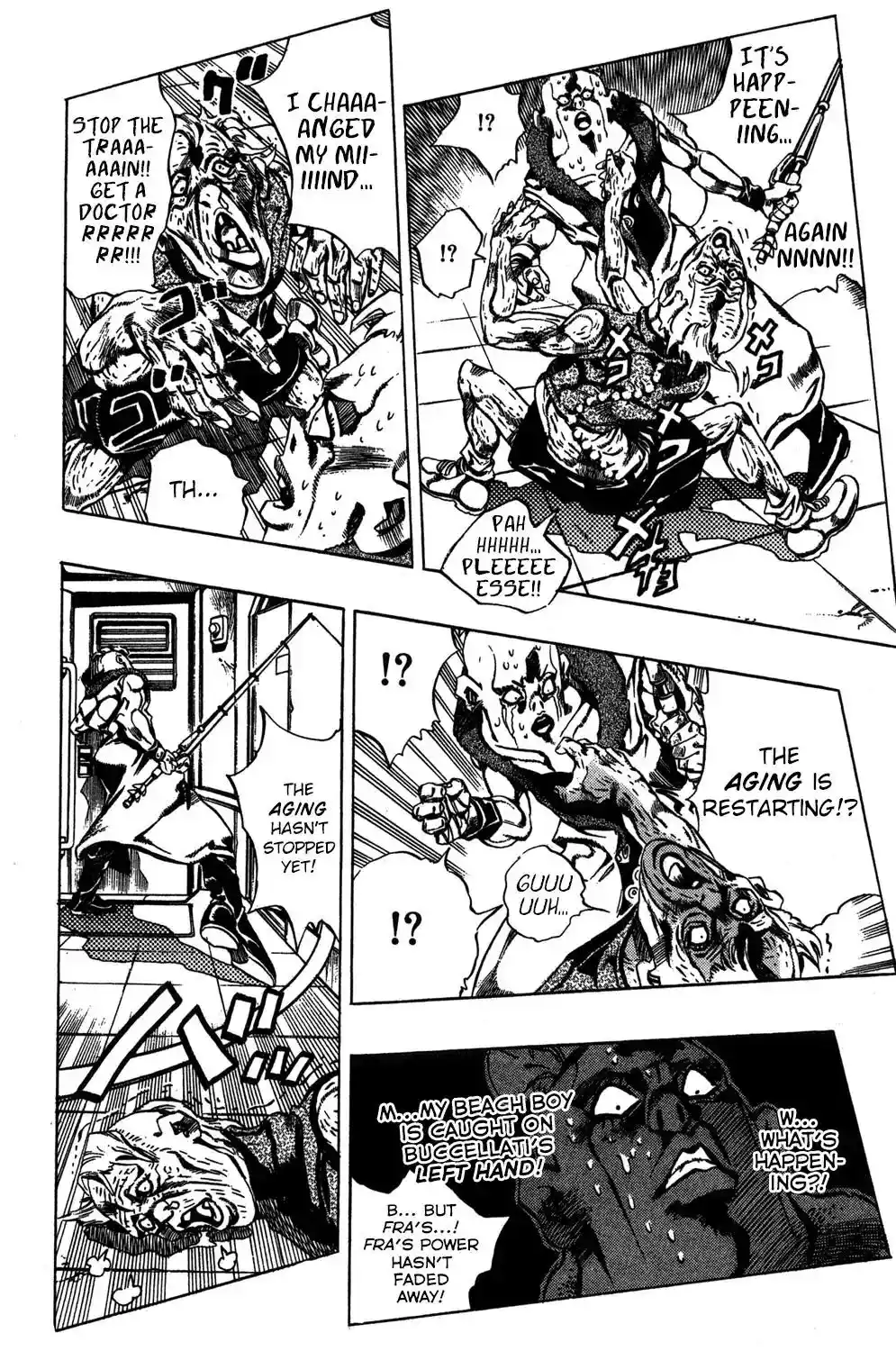 JoJo’s Bizarre Adventure Chapter 495