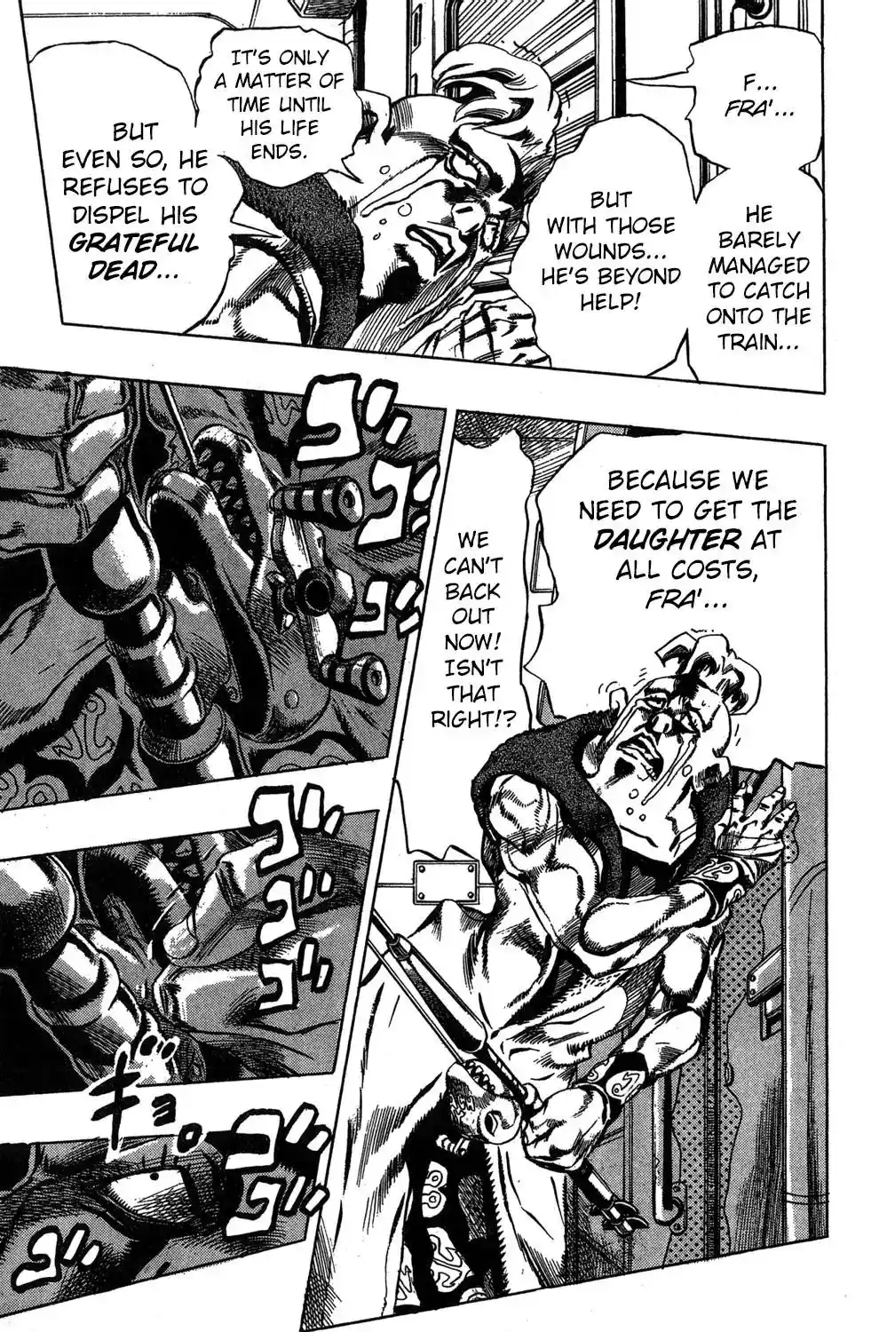 JoJo’s Bizarre Adventure Chapter 495