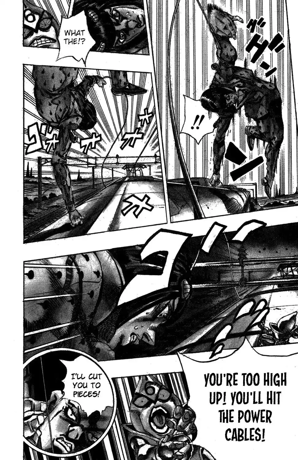JoJo’s Bizarre Adventure Chapter 496