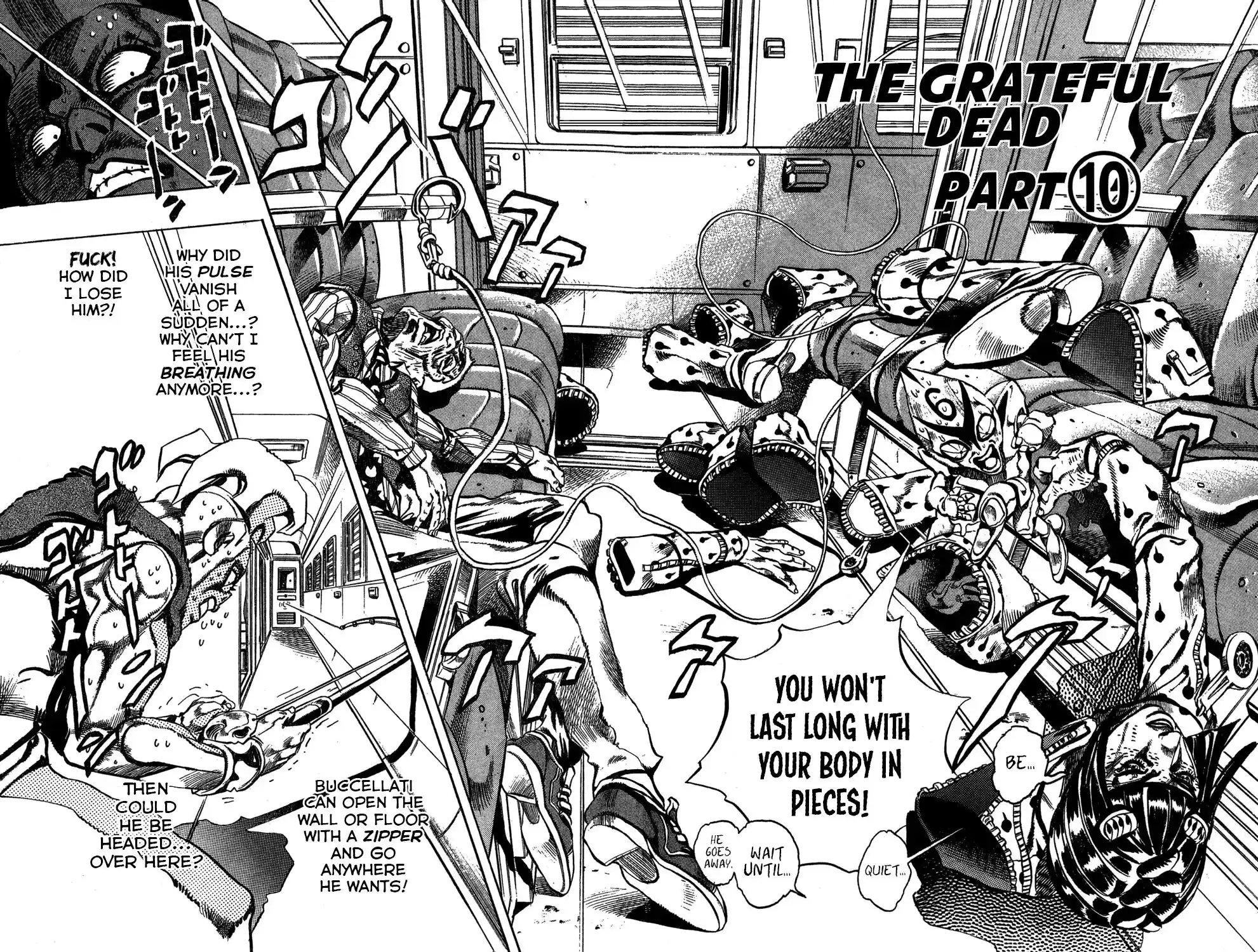 JoJo’s Bizarre Adventure Chapter 497