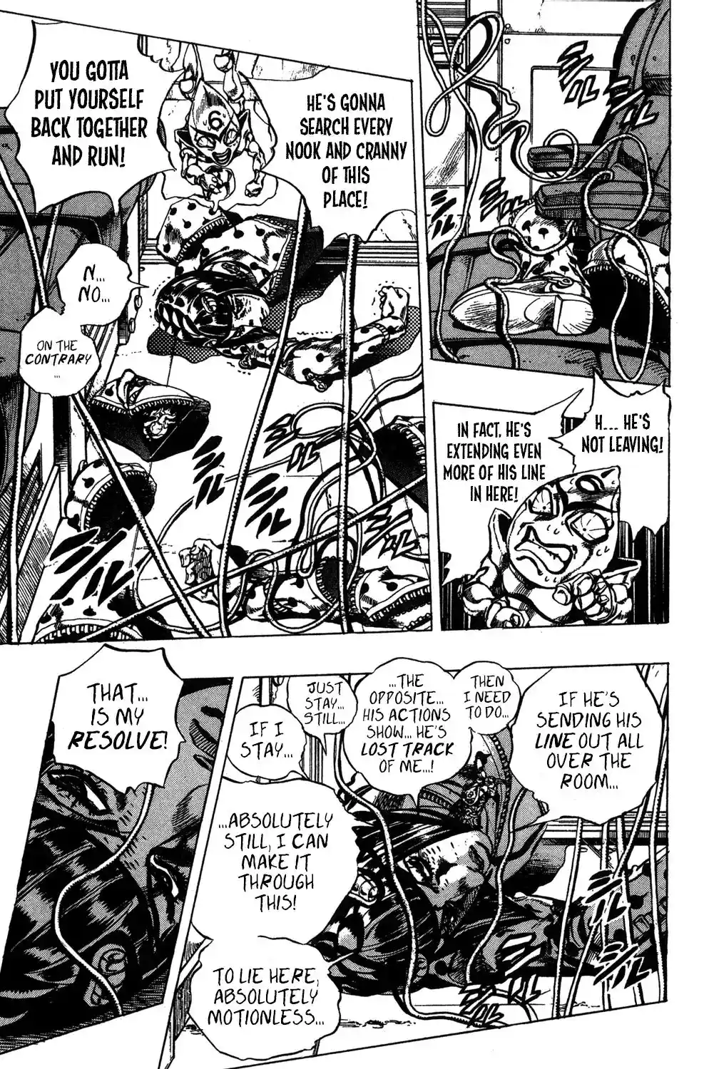 JoJo’s Bizarre Adventure Chapter 497