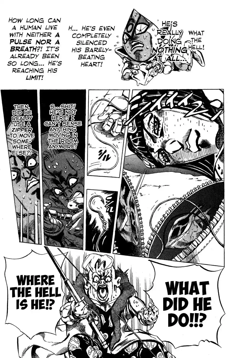 JoJo’s Bizarre Adventure Chapter 497