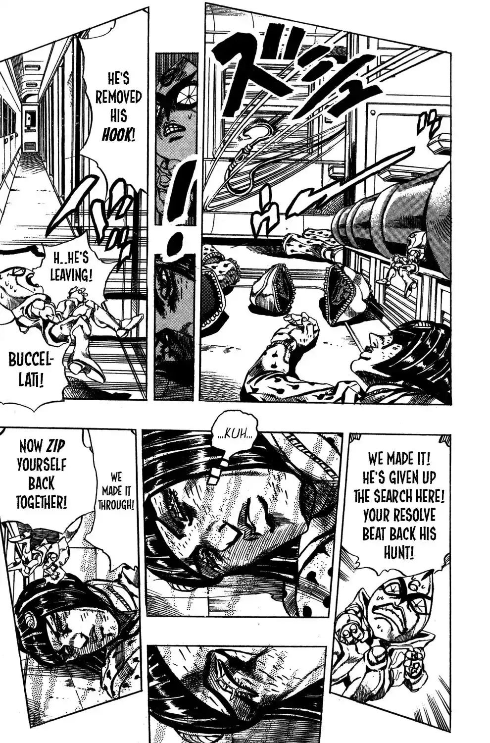 JoJo’s Bizarre Adventure Chapter 497