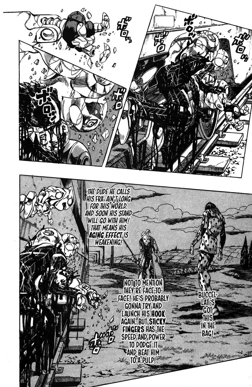 JoJo’s Bizarre Adventure Chapter 498