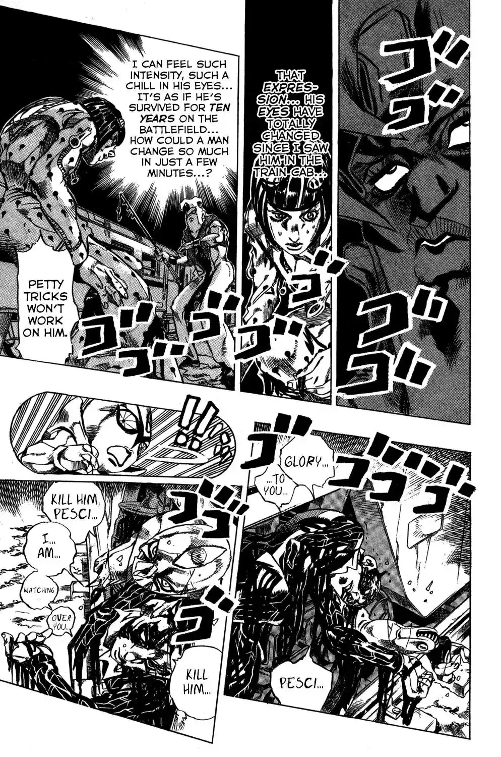 JoJo’s Bizarre Adventure Chapter 498