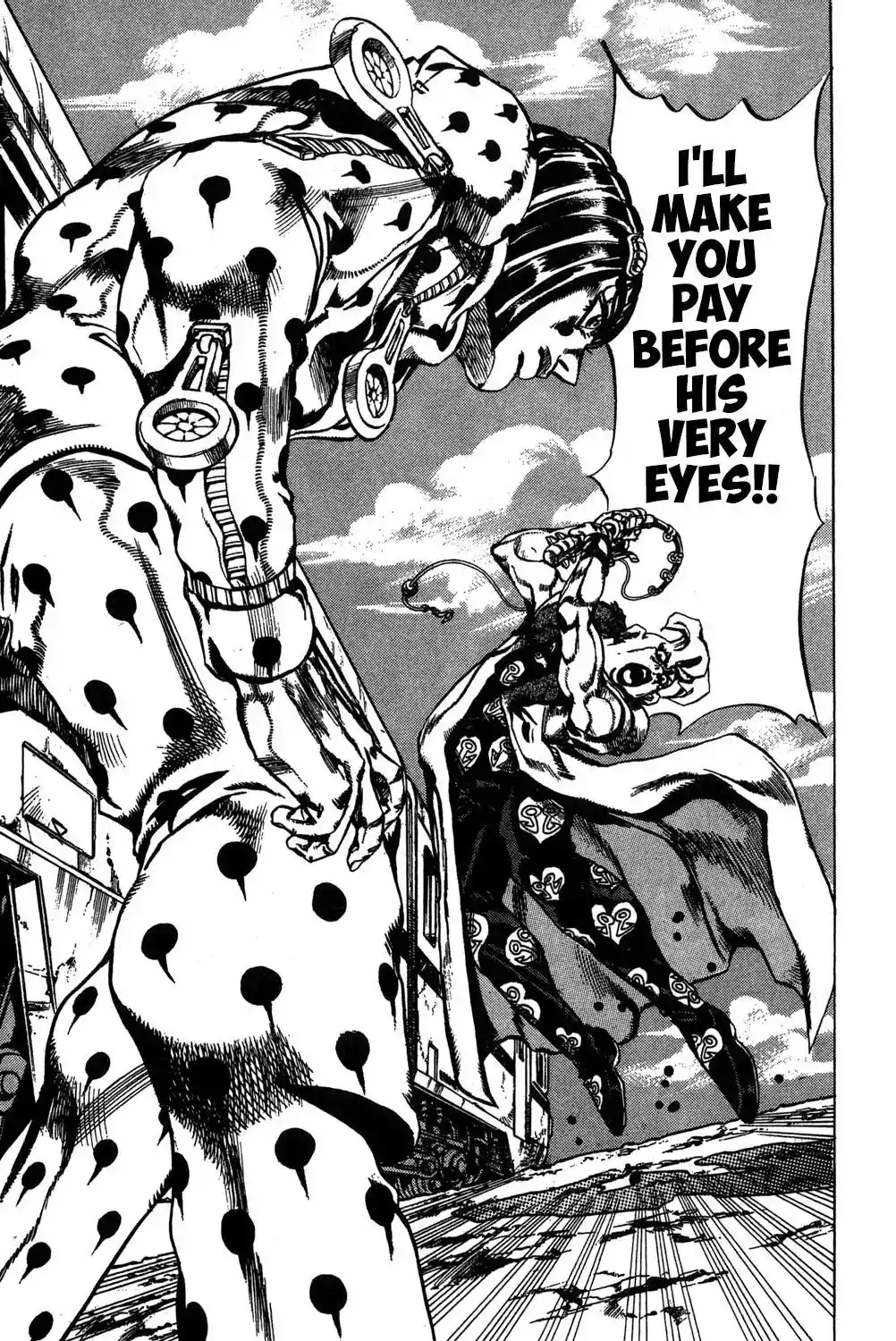 JoJo’s Bizarre Adventure Chapter 498