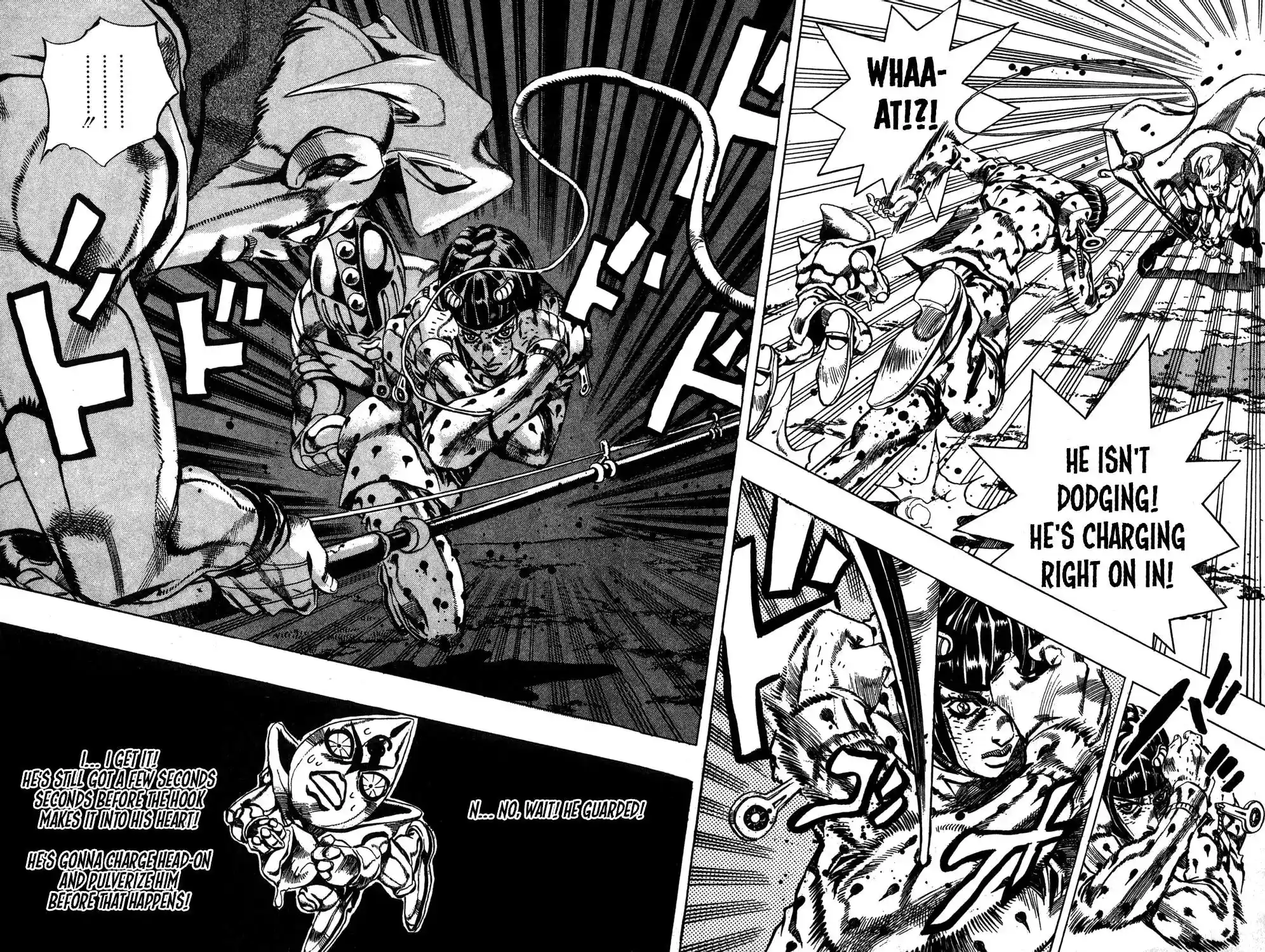 JoJo’s Bizarre Adventure Chapter 498