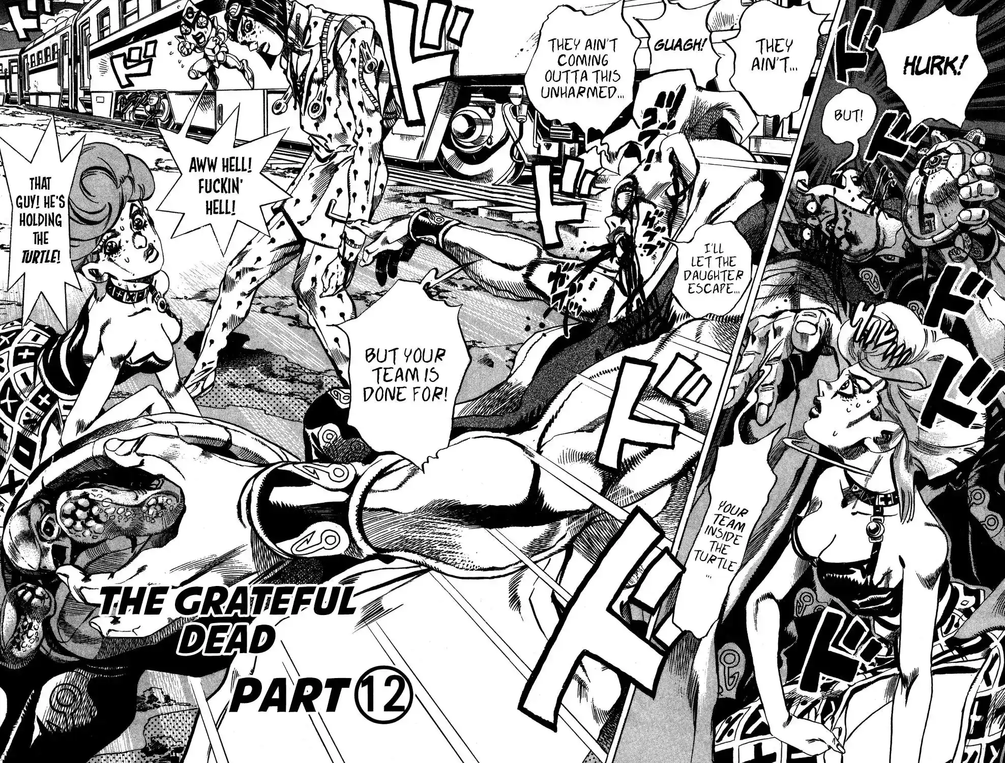 JoJo’s Bizarre Adventure Chapter 499