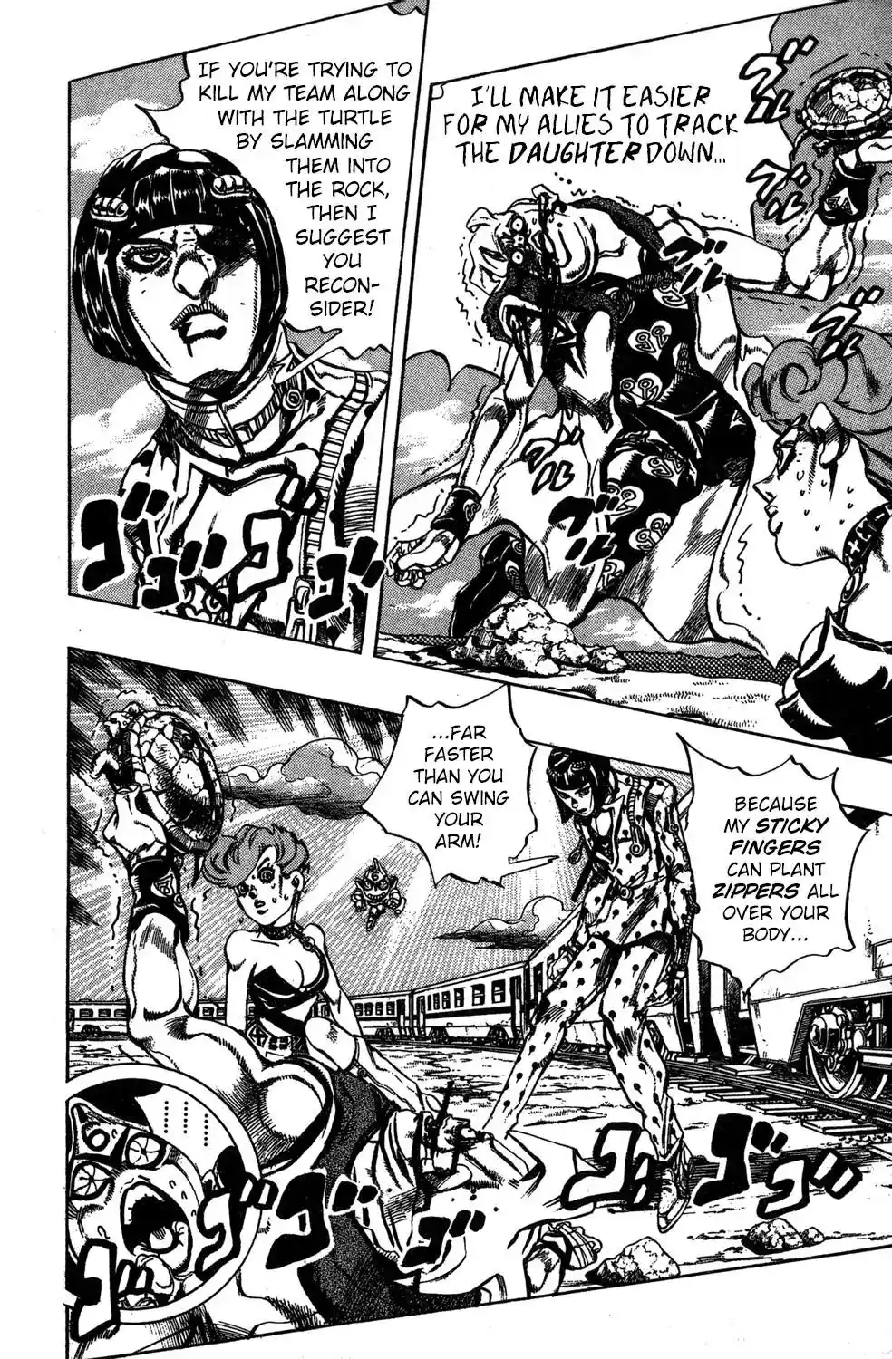 JoJo’s Bizarre Adventure Chapter 499