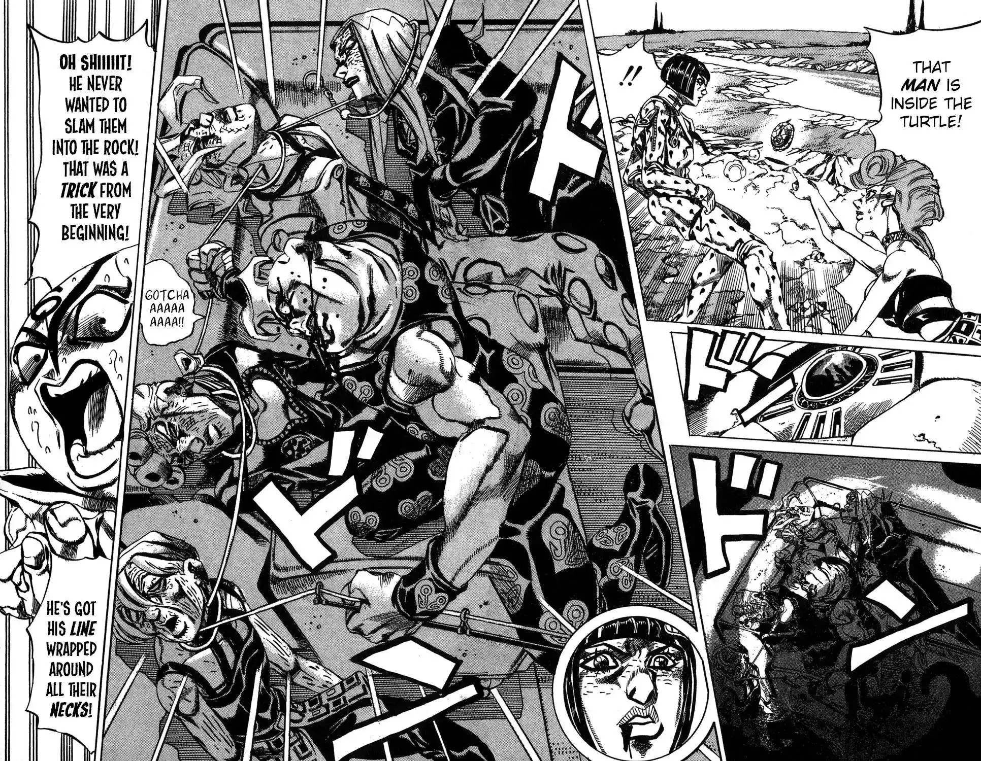 JoJo’s Bizarre Adventure Chapter 499