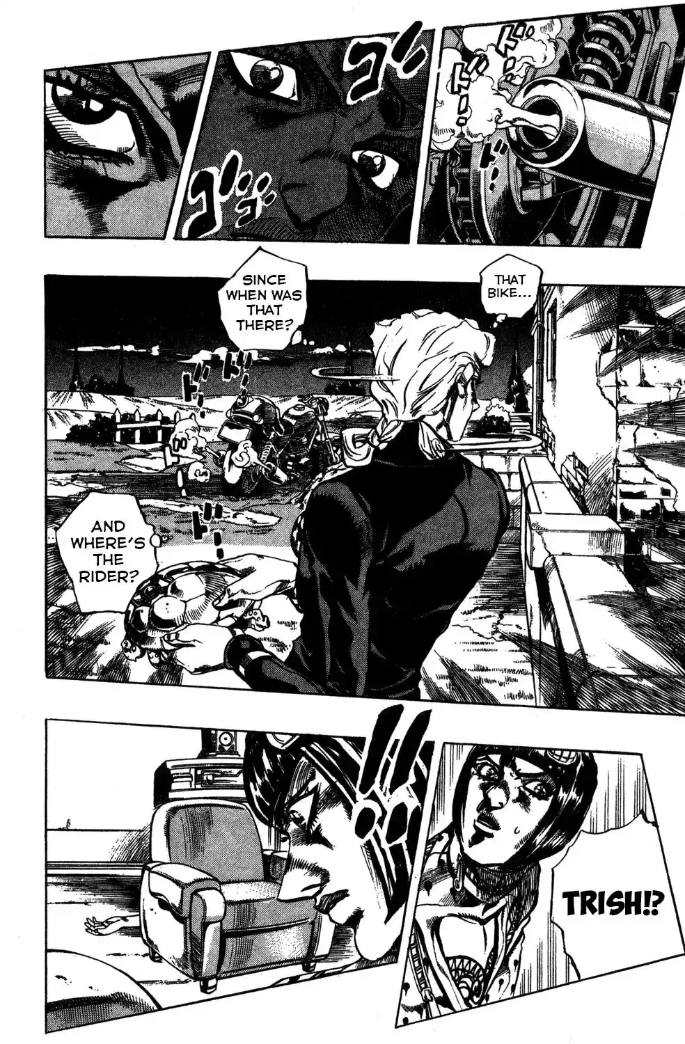 JoJo’s Bizarre Adventure Chapter 502