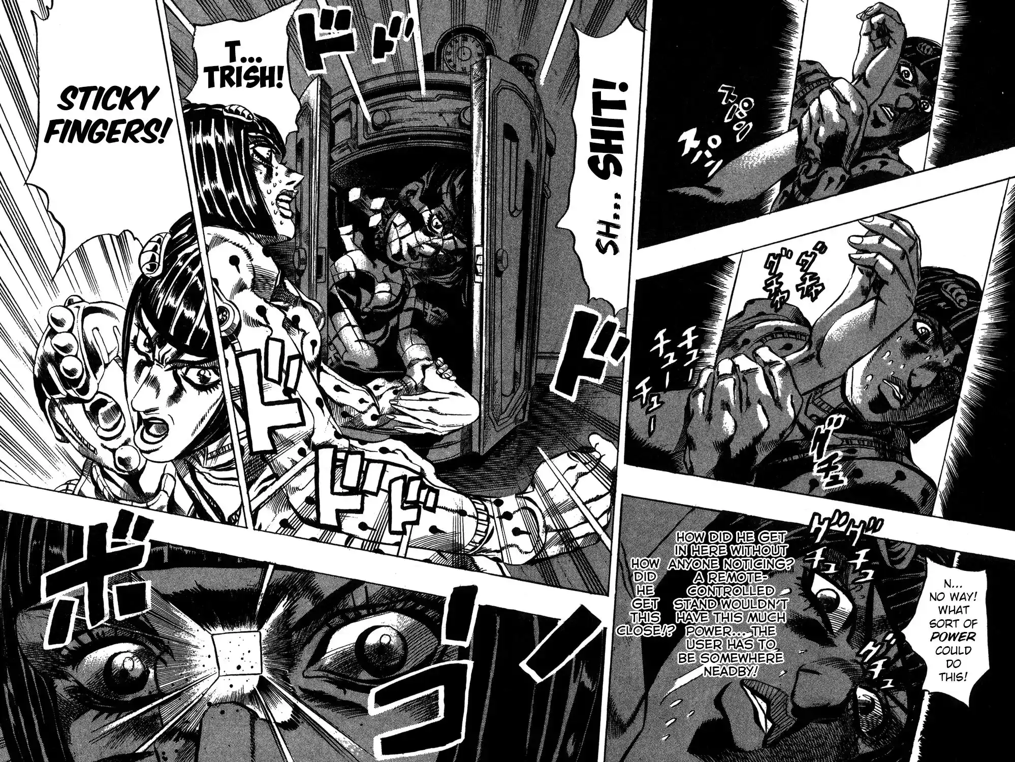 JoJo’s Bizarre Adventure Chapter 502
