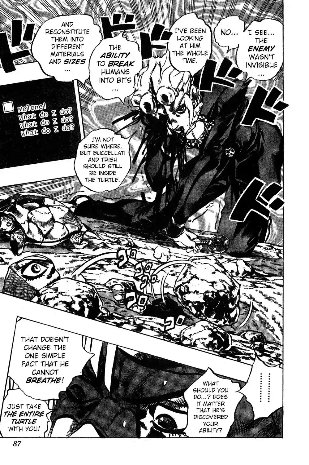 JoJo’s Bizarre Adventure Chapter 503