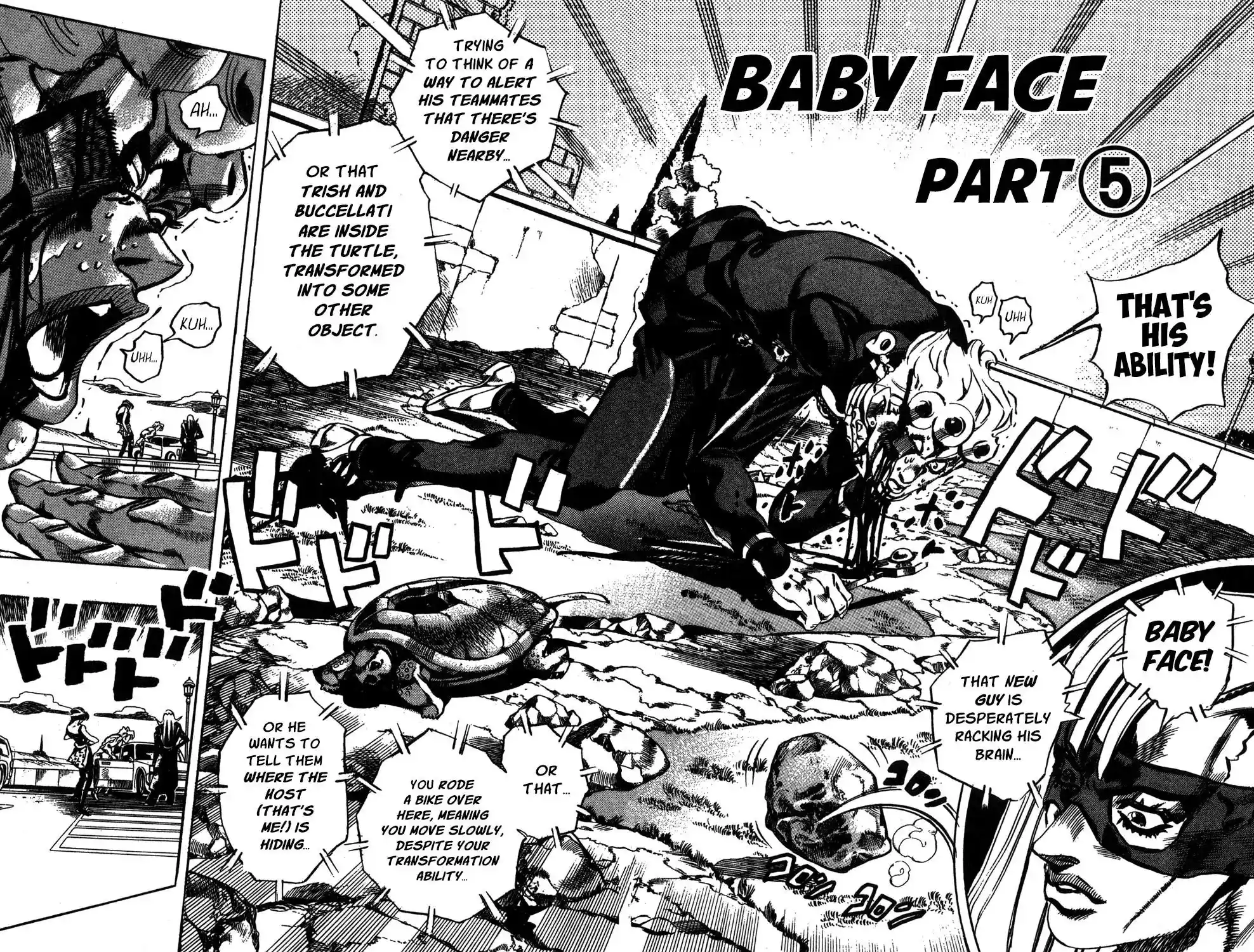 JoJo’s Bizarre Adventure Chapter 504