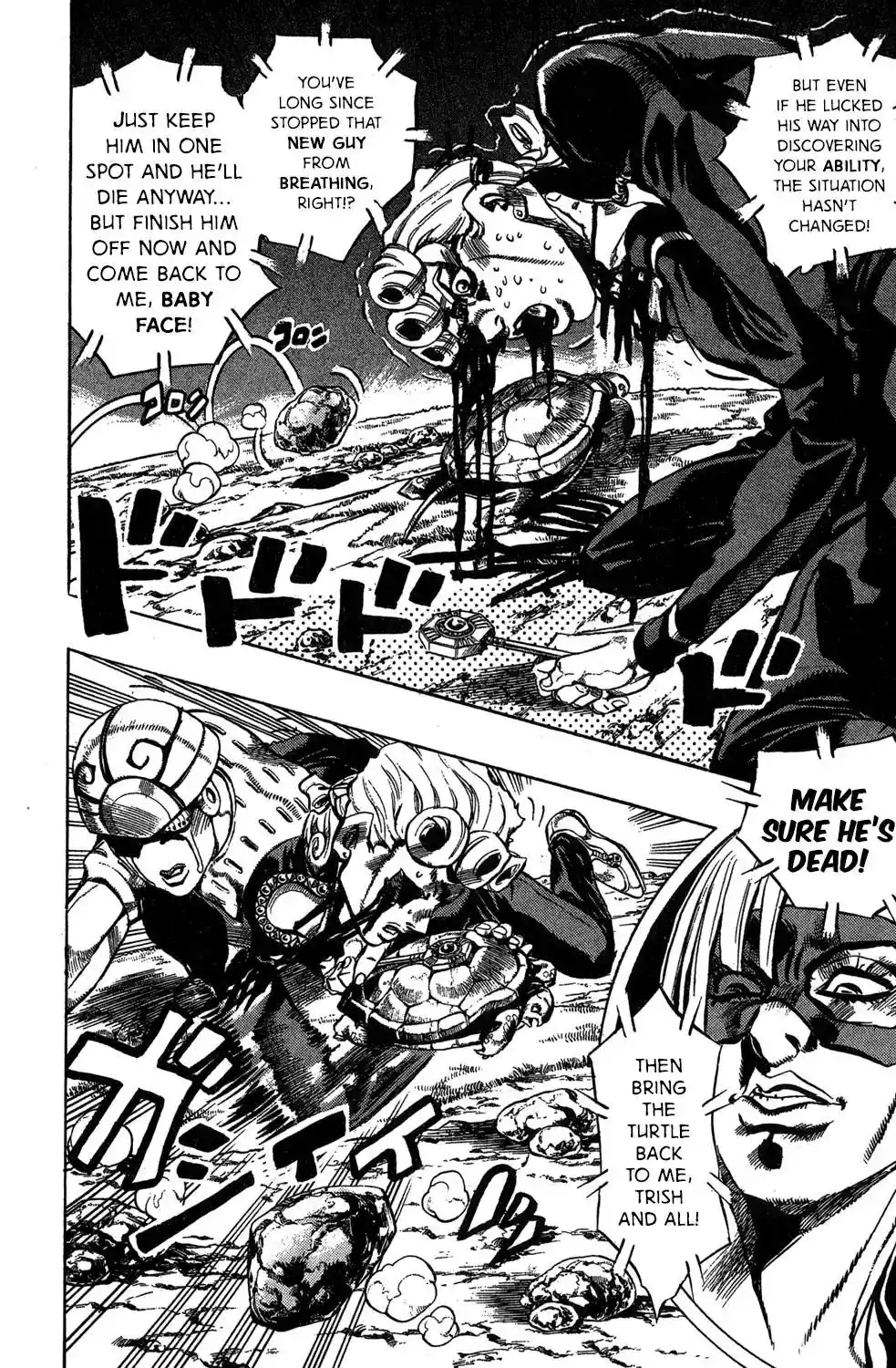JoJo’s Bizarre Adventure Chapter 504
