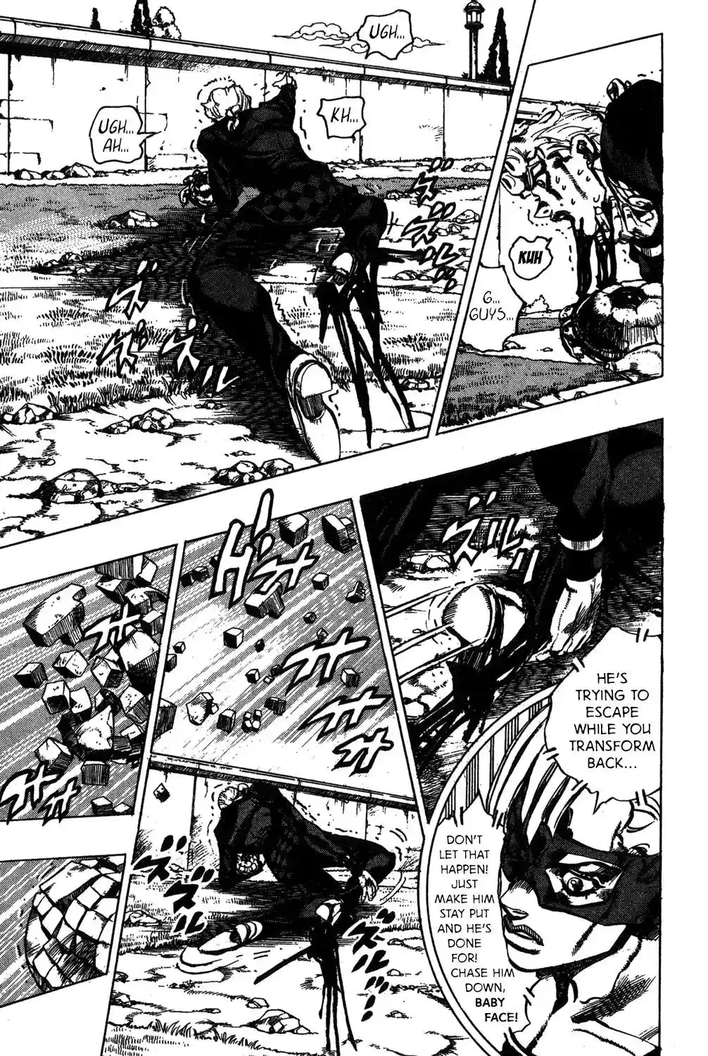 JoJo’s Bizarre Adventure Chapter 504