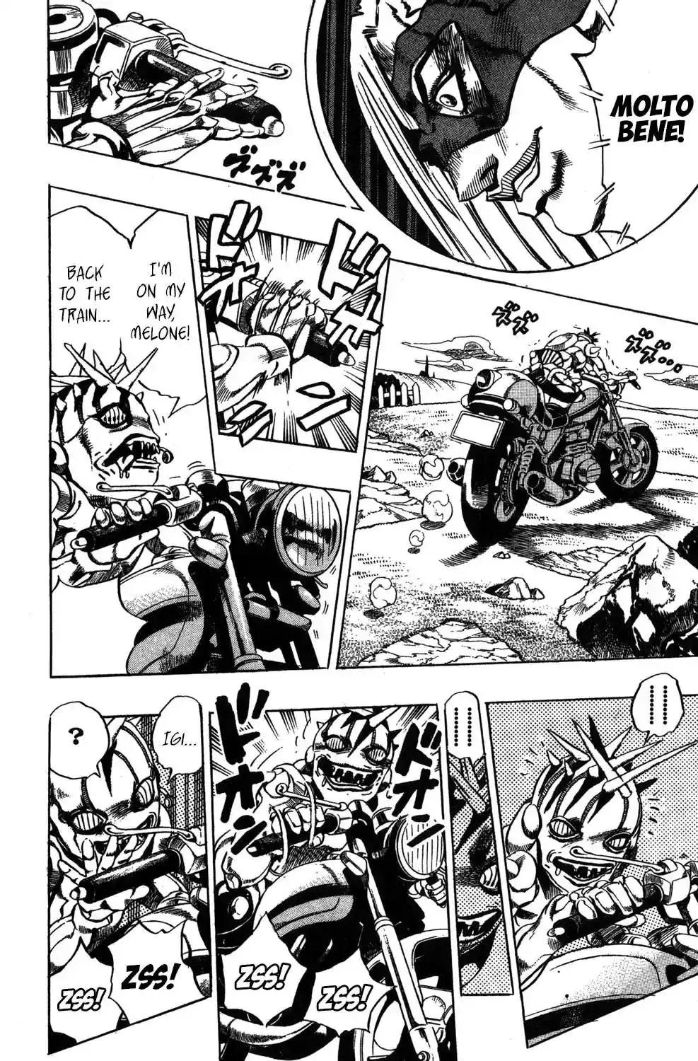 JoJo’s Bizarre Adventure Chapter 504