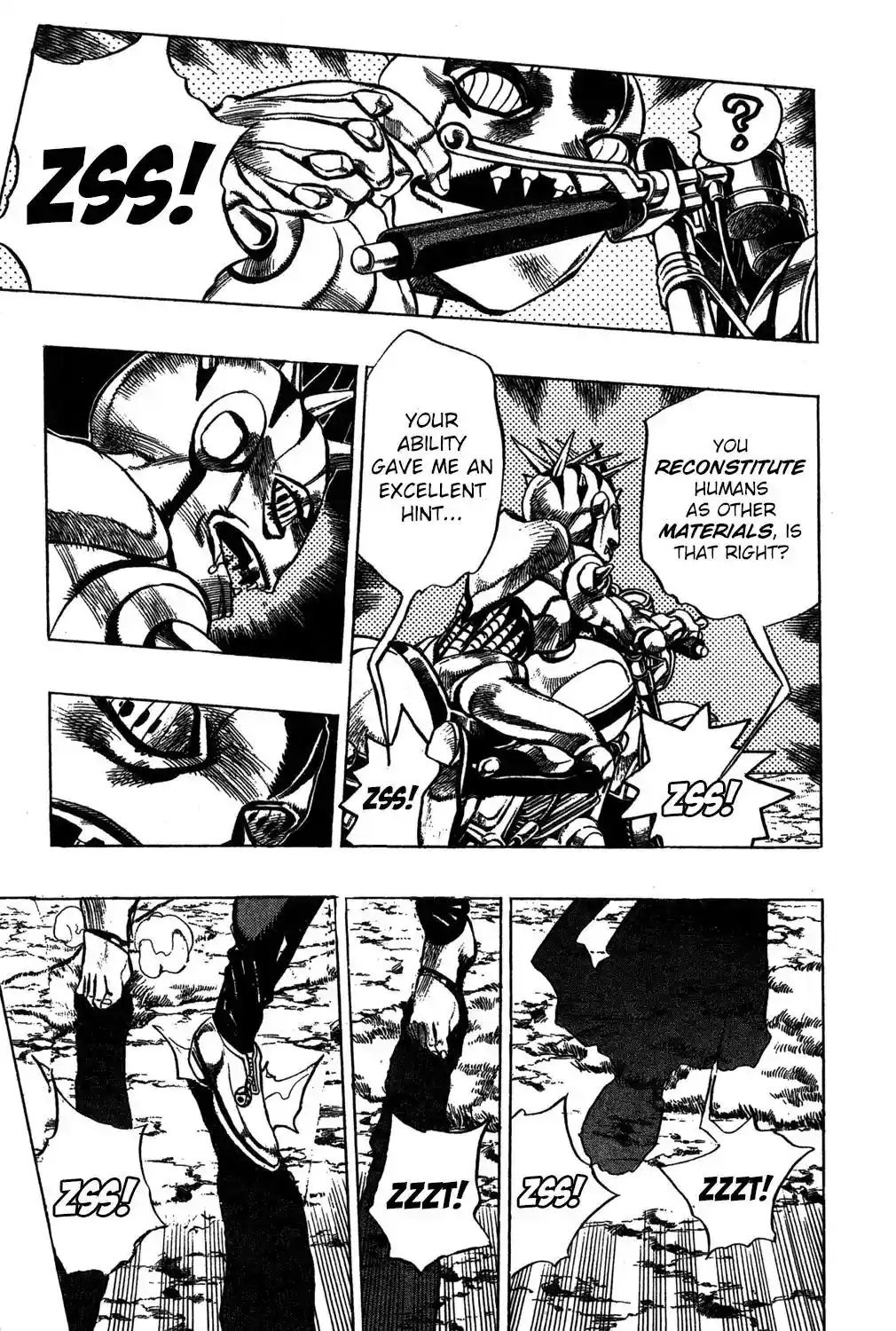 JoJo’s Bizarre Adventure Chapter 504