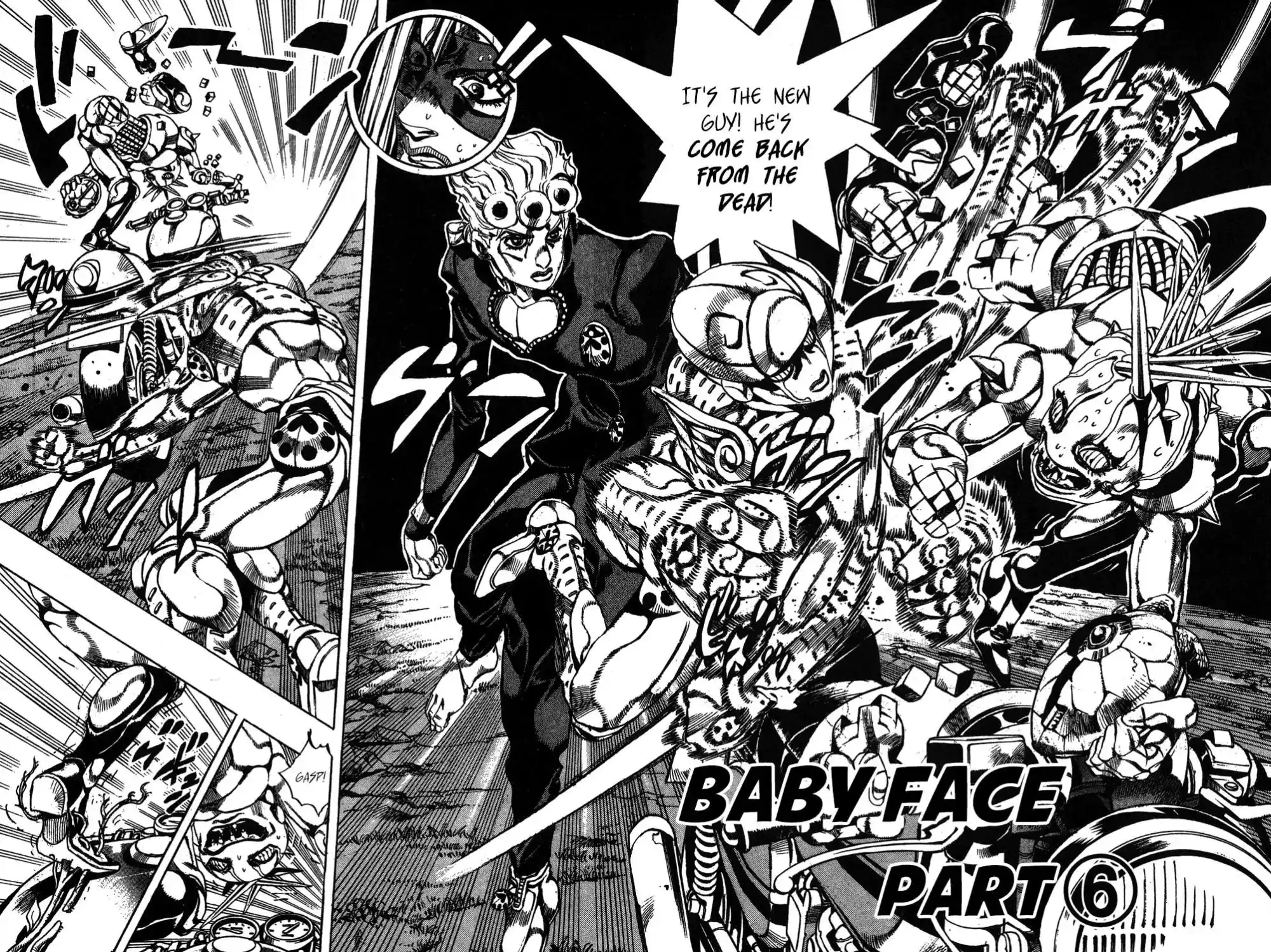 JoJo’s Bizarre Adventure Chapter 505