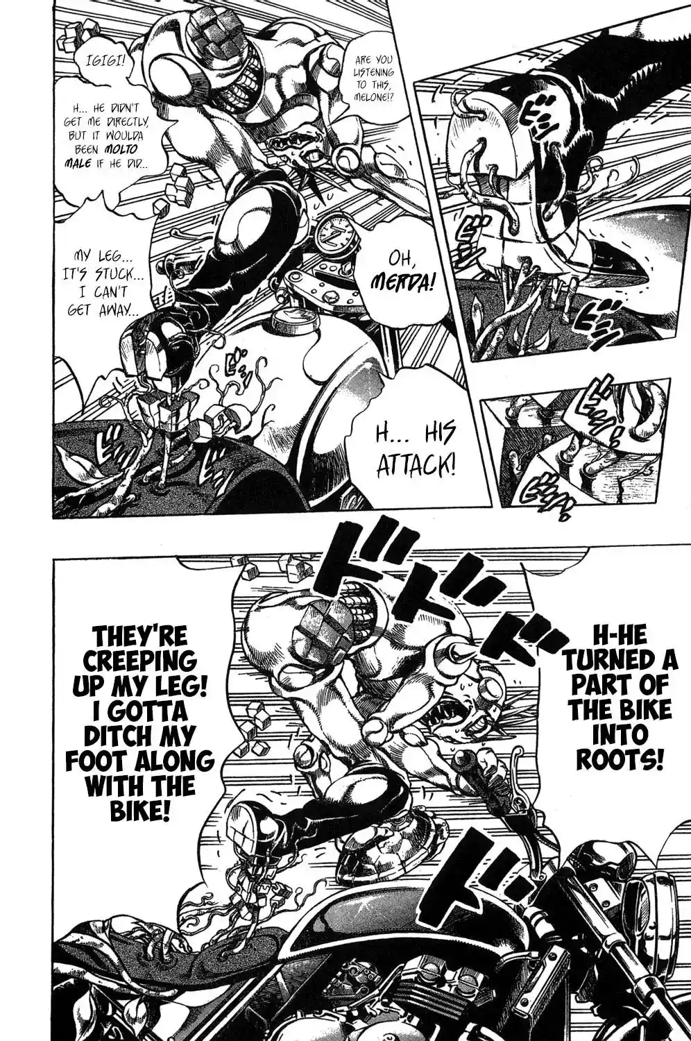 JoJo’s Bizarre Adventure Chapter 505