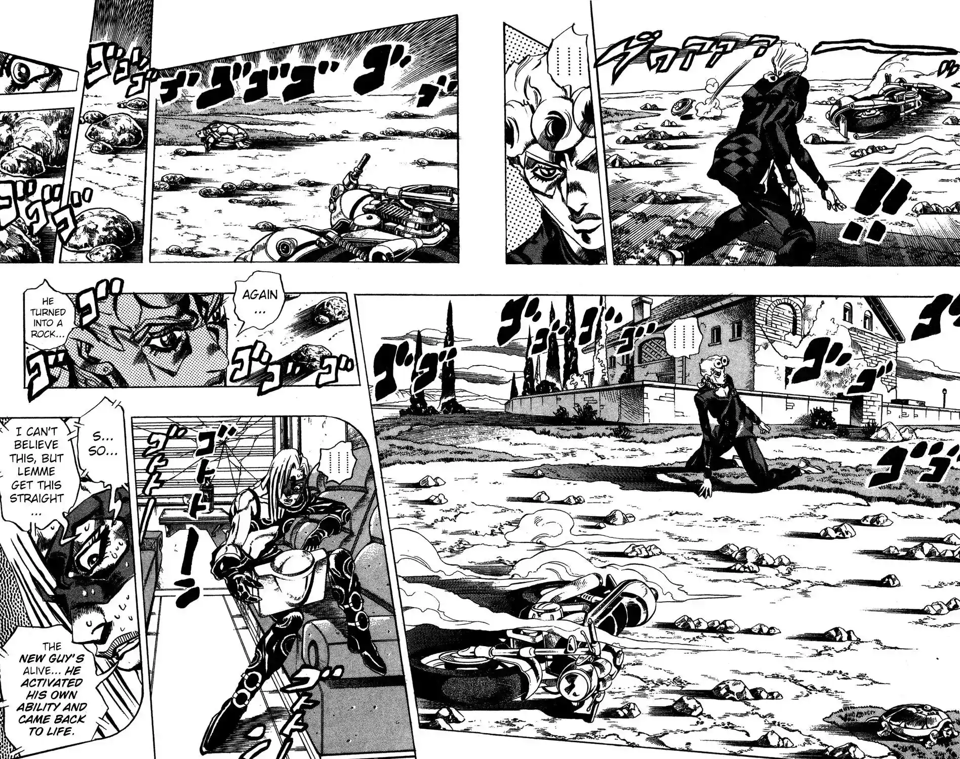 JoJo’s Bizarre Adventure Chapter 505