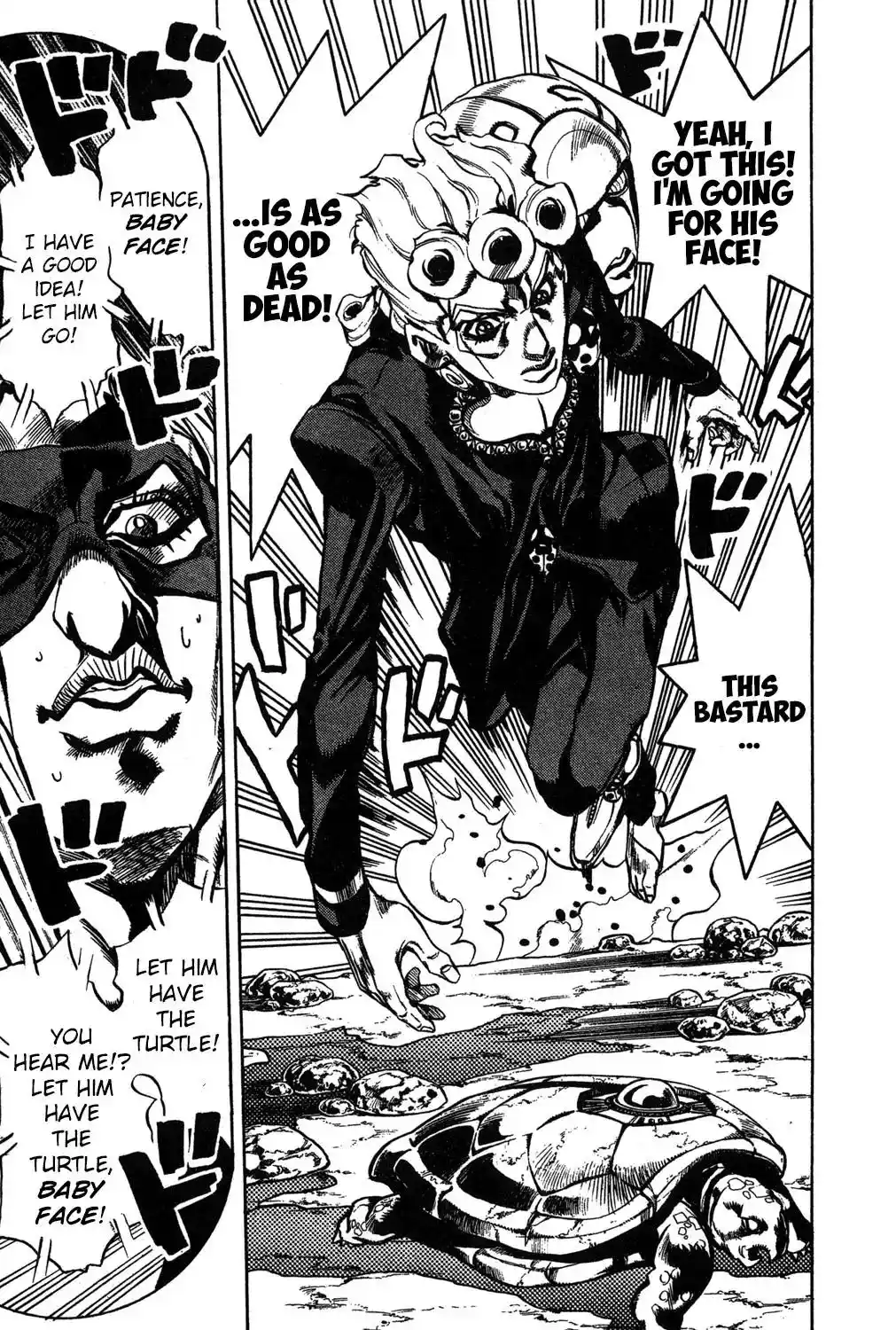 JoJo’s Bizarre Adventure Chapter 505