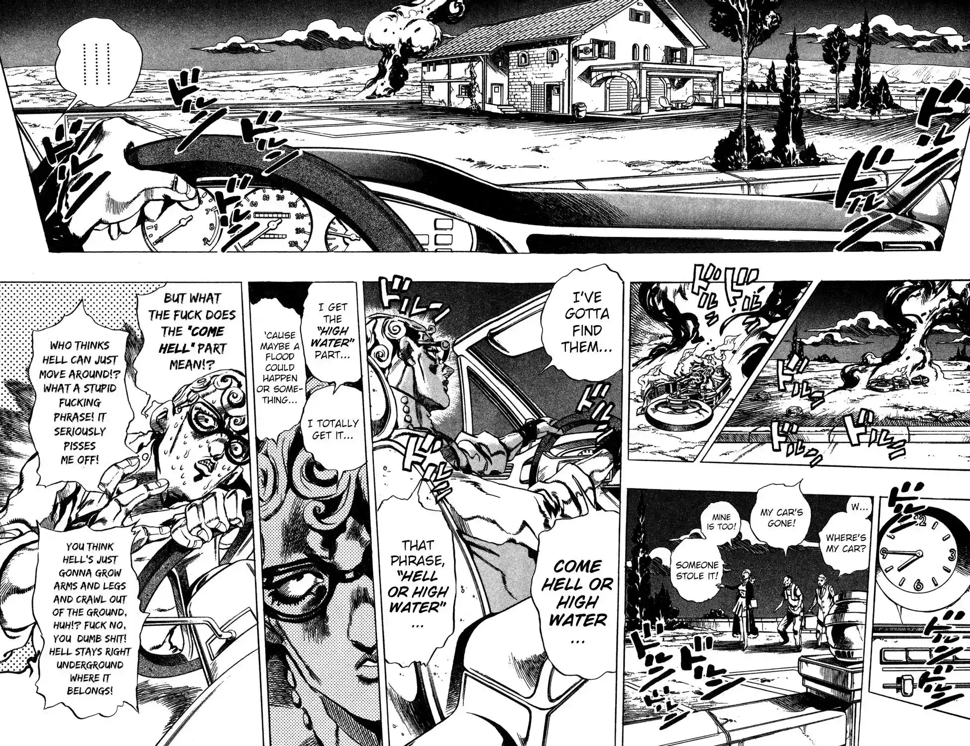 JoJo’s Bizarre Adventure Chapter 507