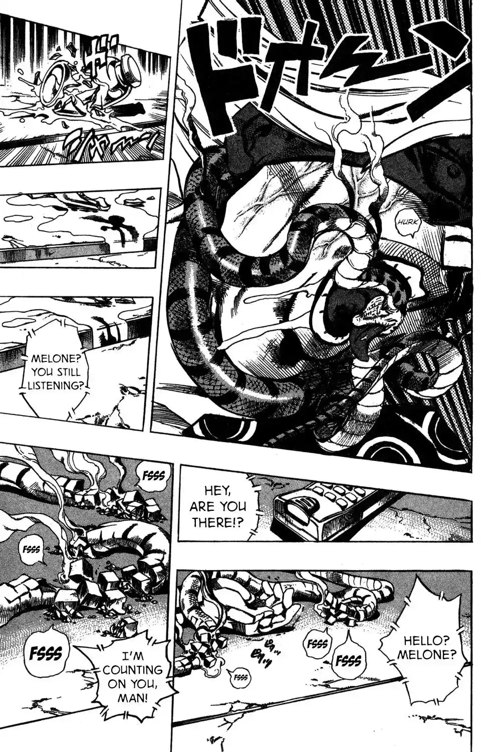 JoJo’s Bizarre Adventure Chapter 507