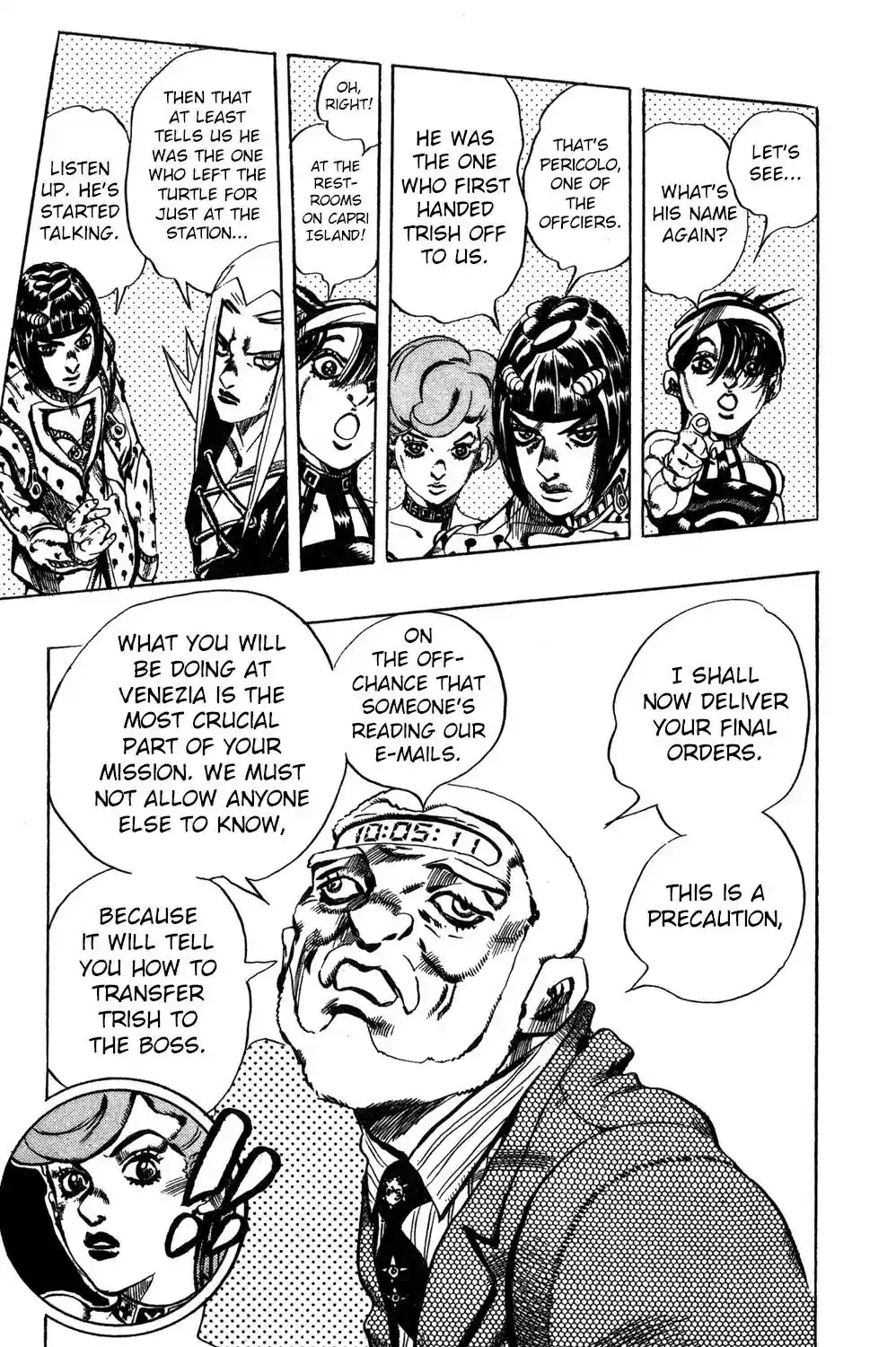 JoJo’s Bizarre Adventure Chapter 507