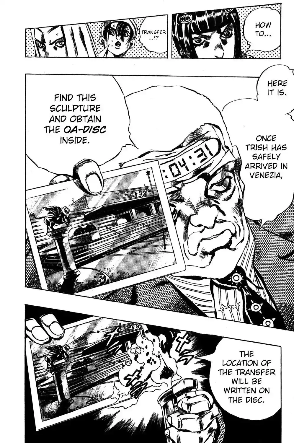 JoJo’s Bizarre Adventure Chapter 507