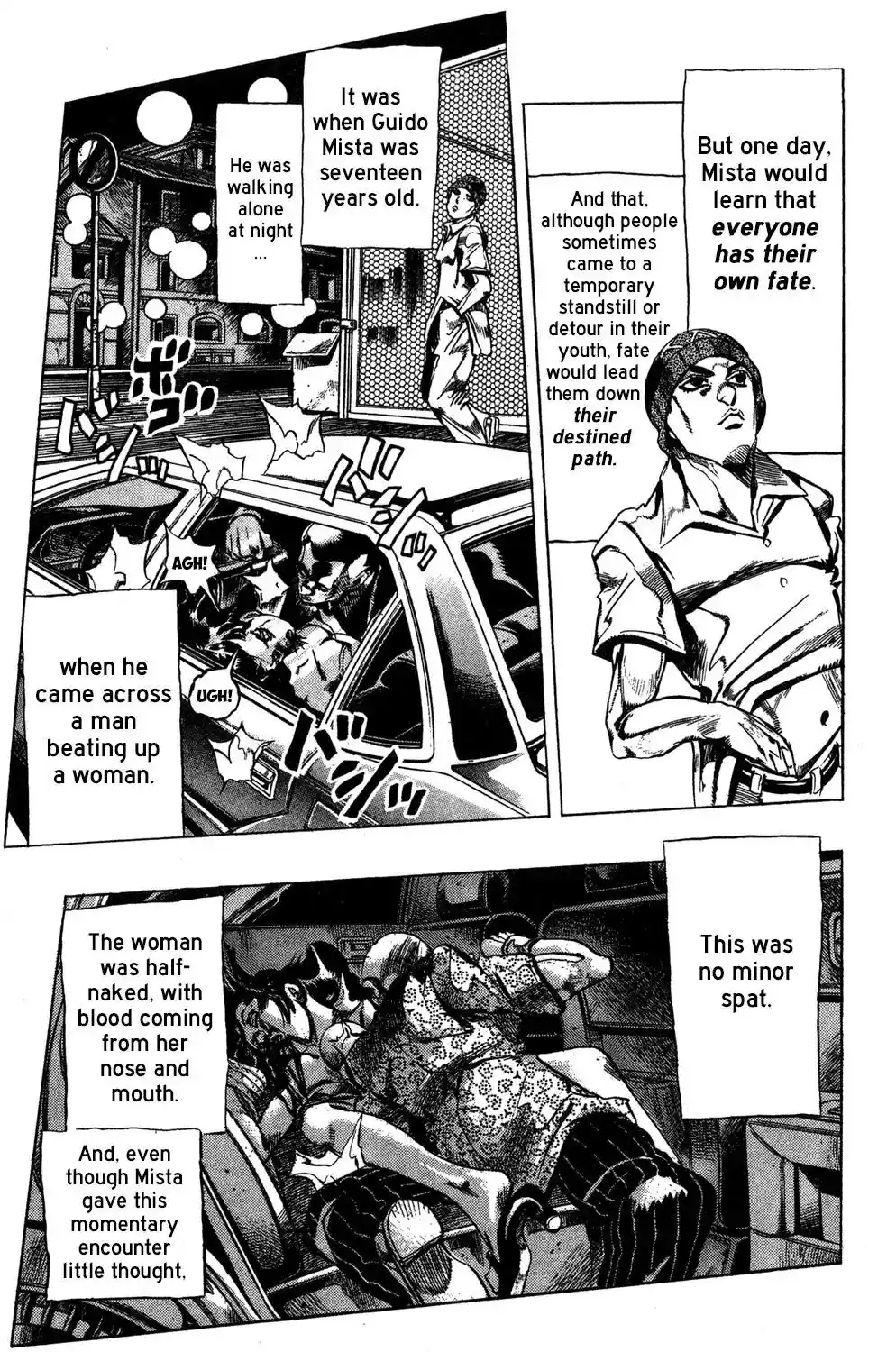 JoJo’s Bizarre Adventure Chapter 508