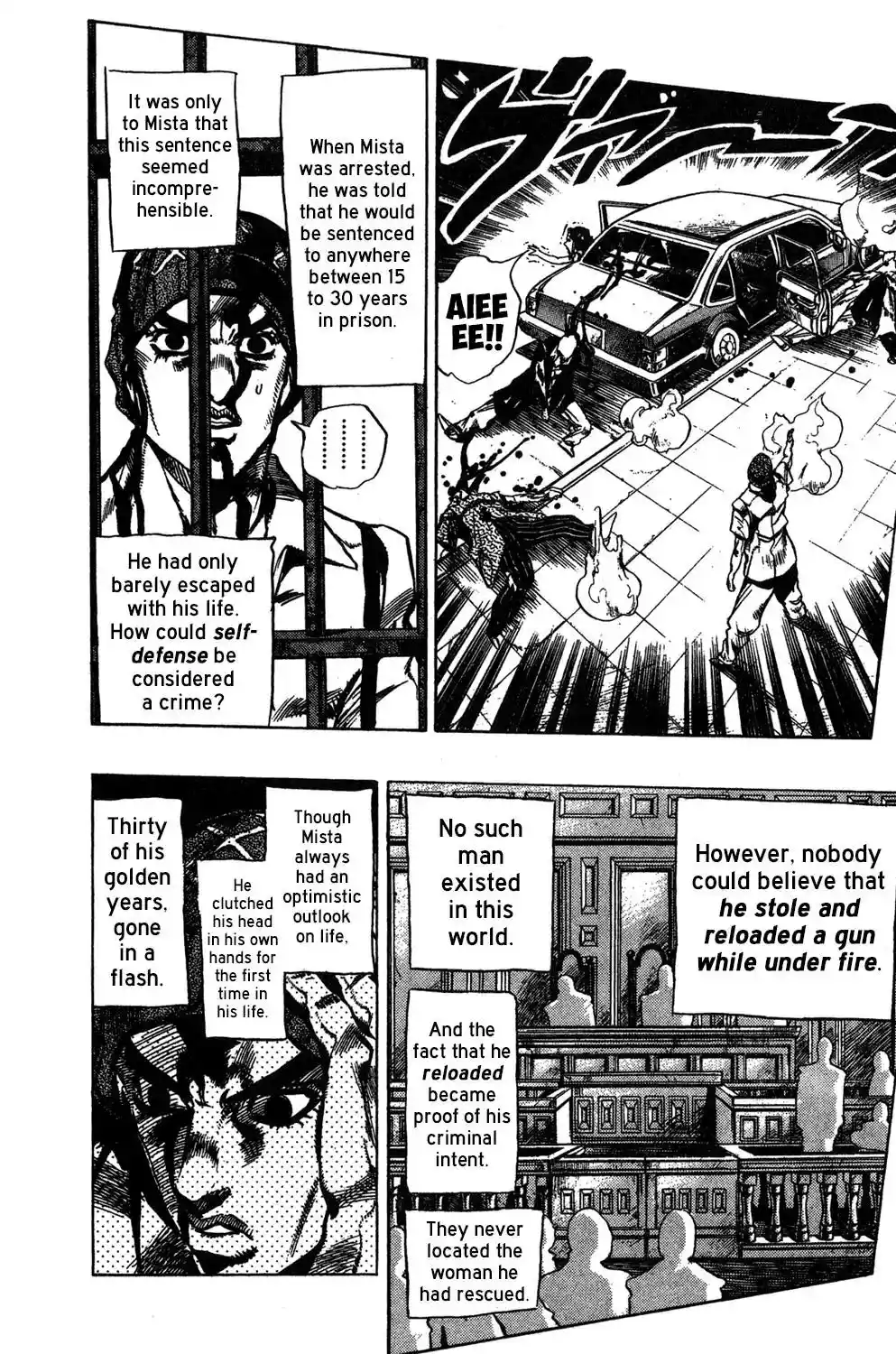 JoJo’s Bizarre Adventure Chapter 508