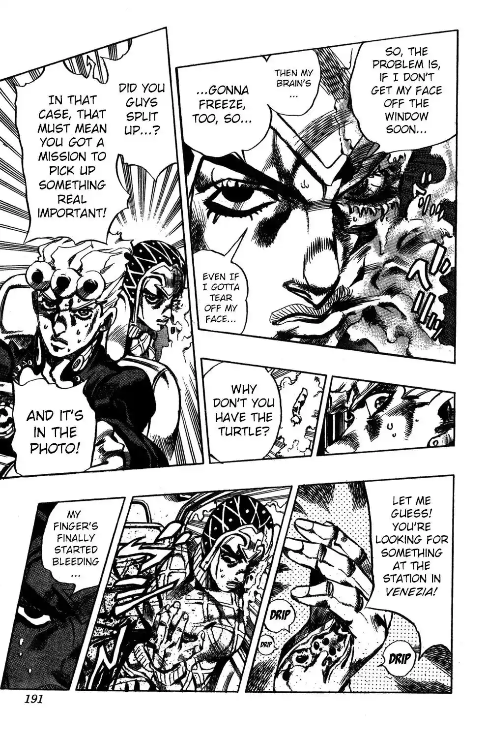 JoJo’s Bizarre Adventure Chapter 508