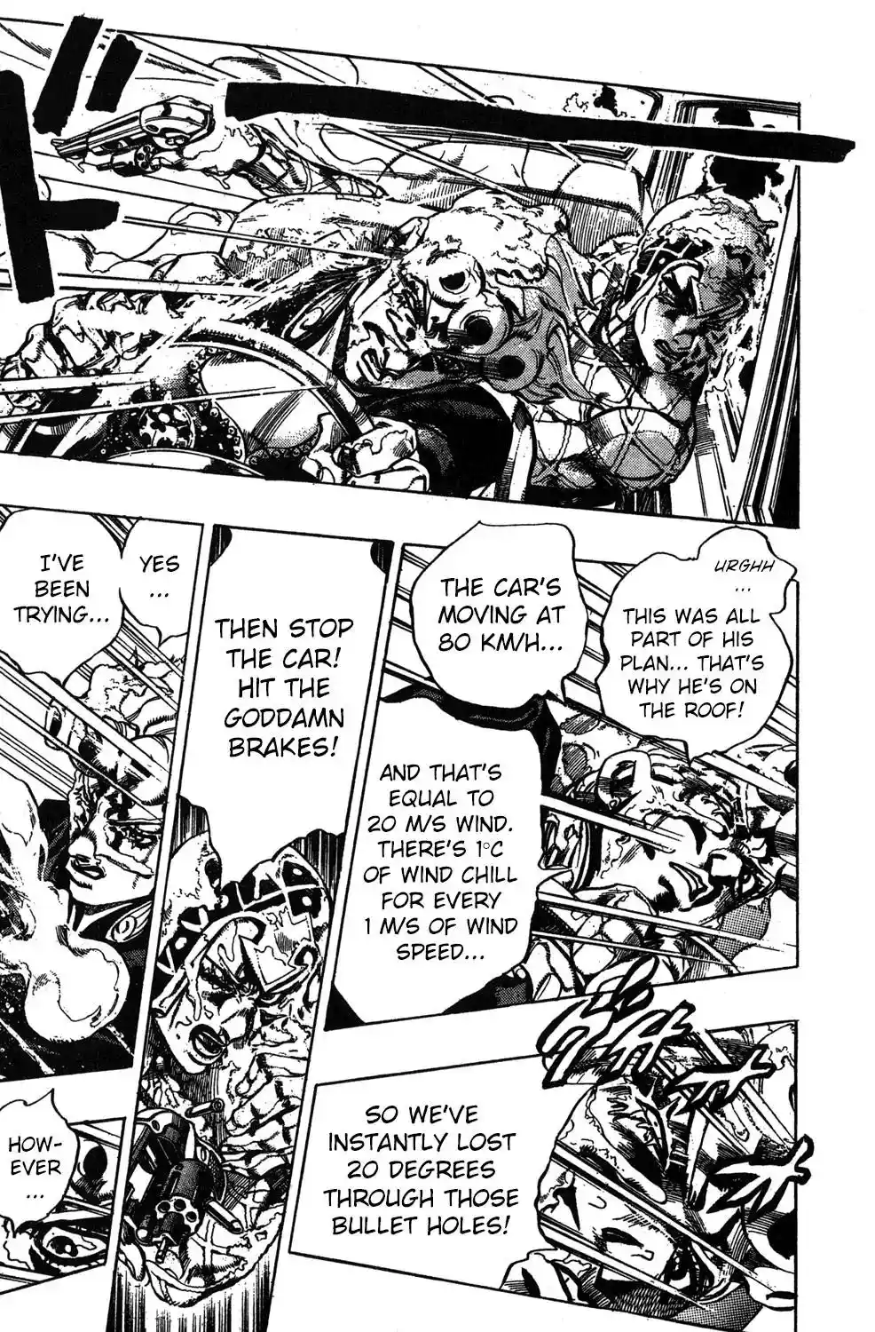 JoJo’s Bizarre Adventure Chapter 509