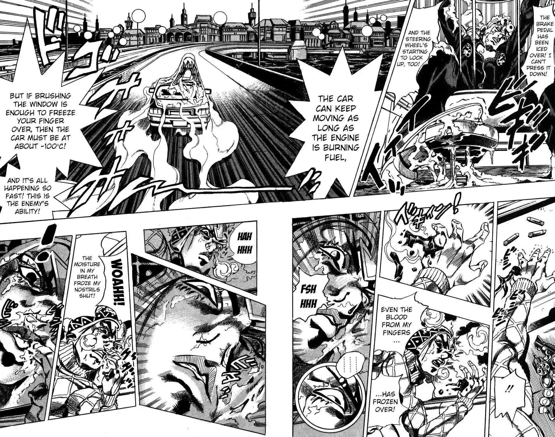 JoJo’s Bizarre Adventure Chapter 509