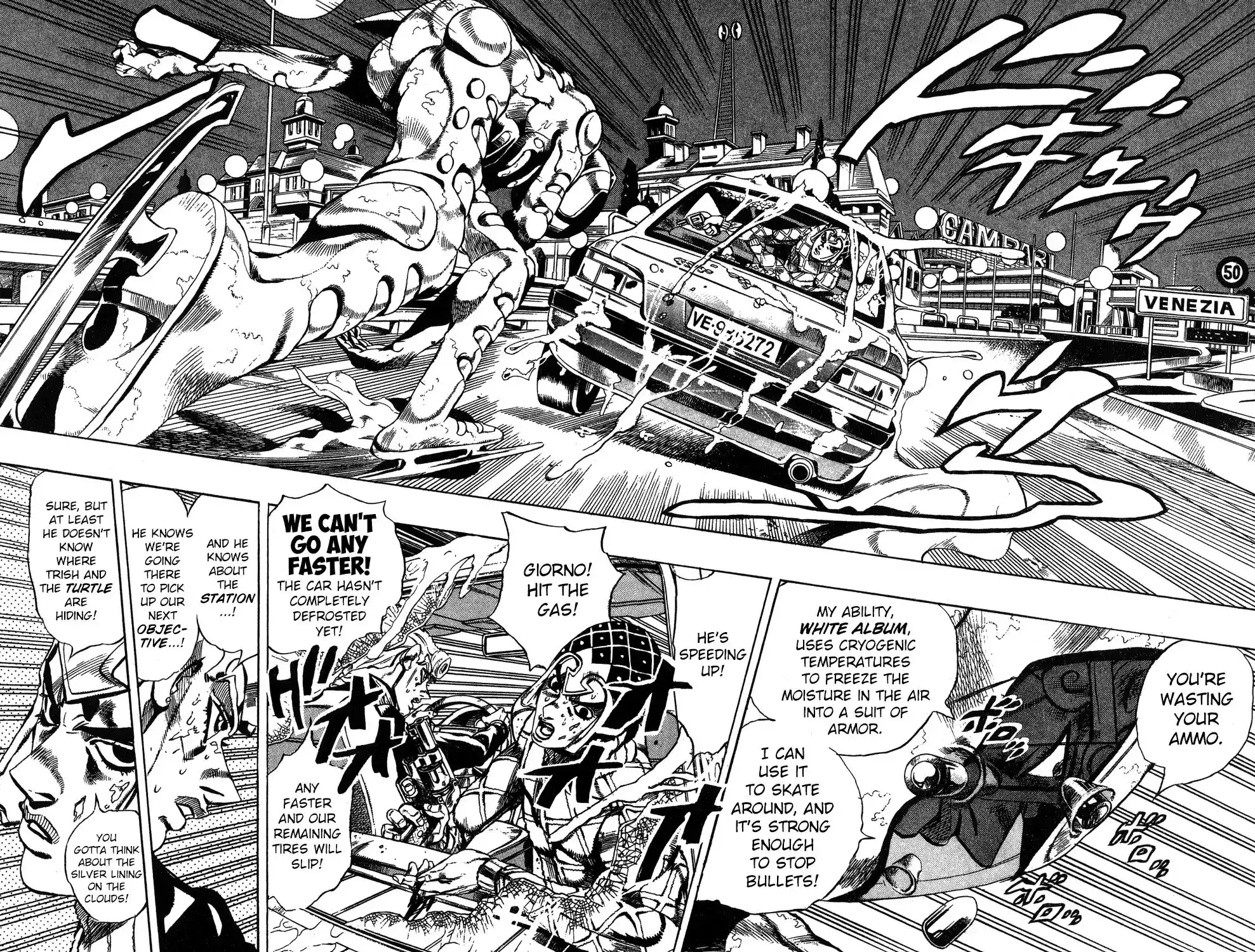 JoJo’s Bizarre Adventure Chapter 510