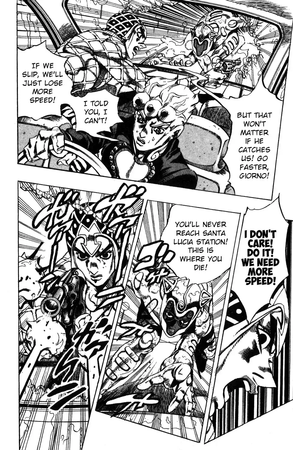 JoJo’s Bizarre Adventure Chapter 510