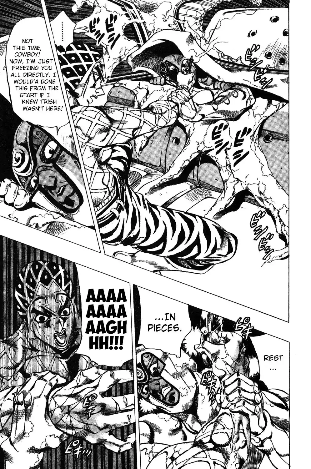 JoJo’s Bizarre Adventure Chapter 510