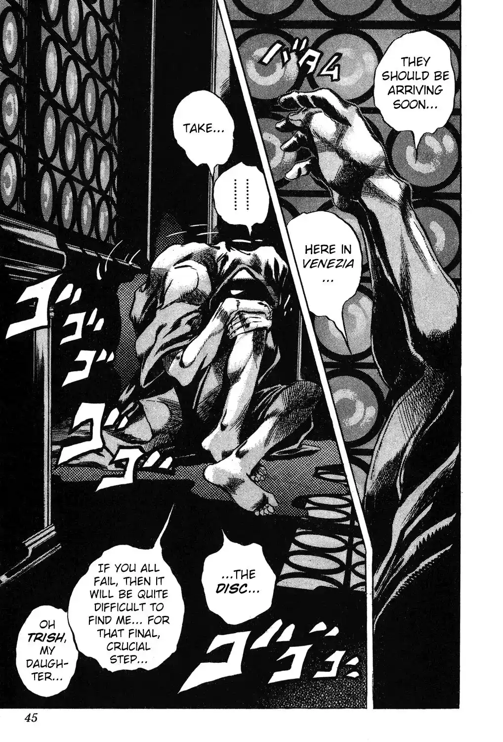 JoJo’s Bizarre Adventure Chapter 510