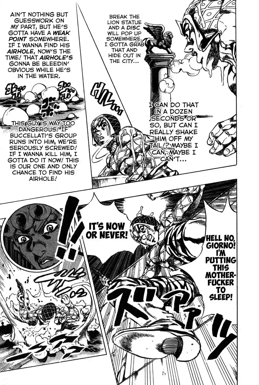 JoJo’s Bizarre Adventure Chapter 512