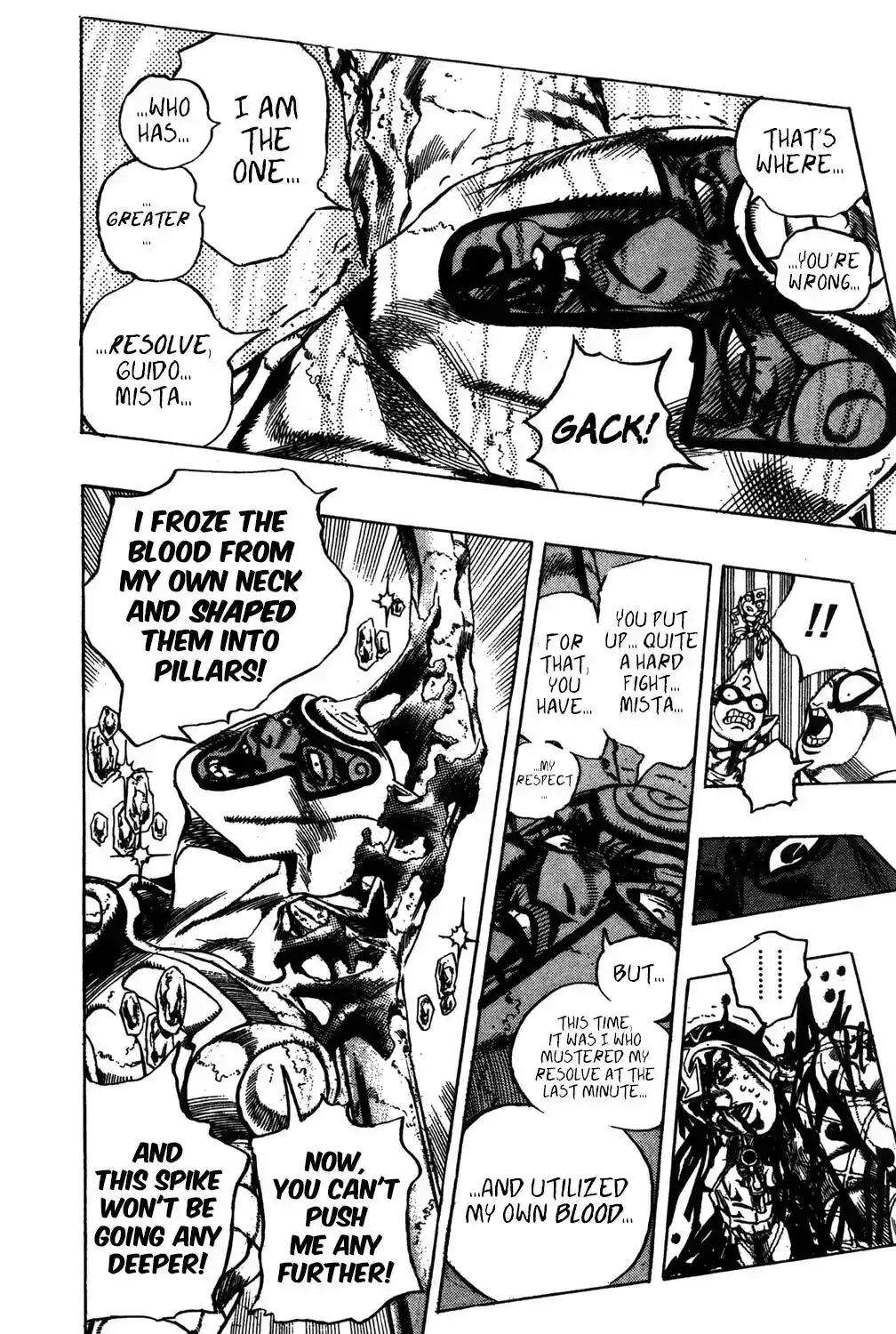 JoJo’s Bizarre Adventure Chapter 515