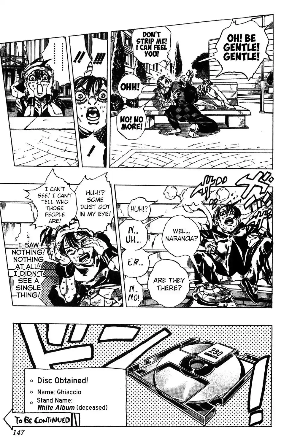 JoJo’s Bizarre Adventure Chapter 515
