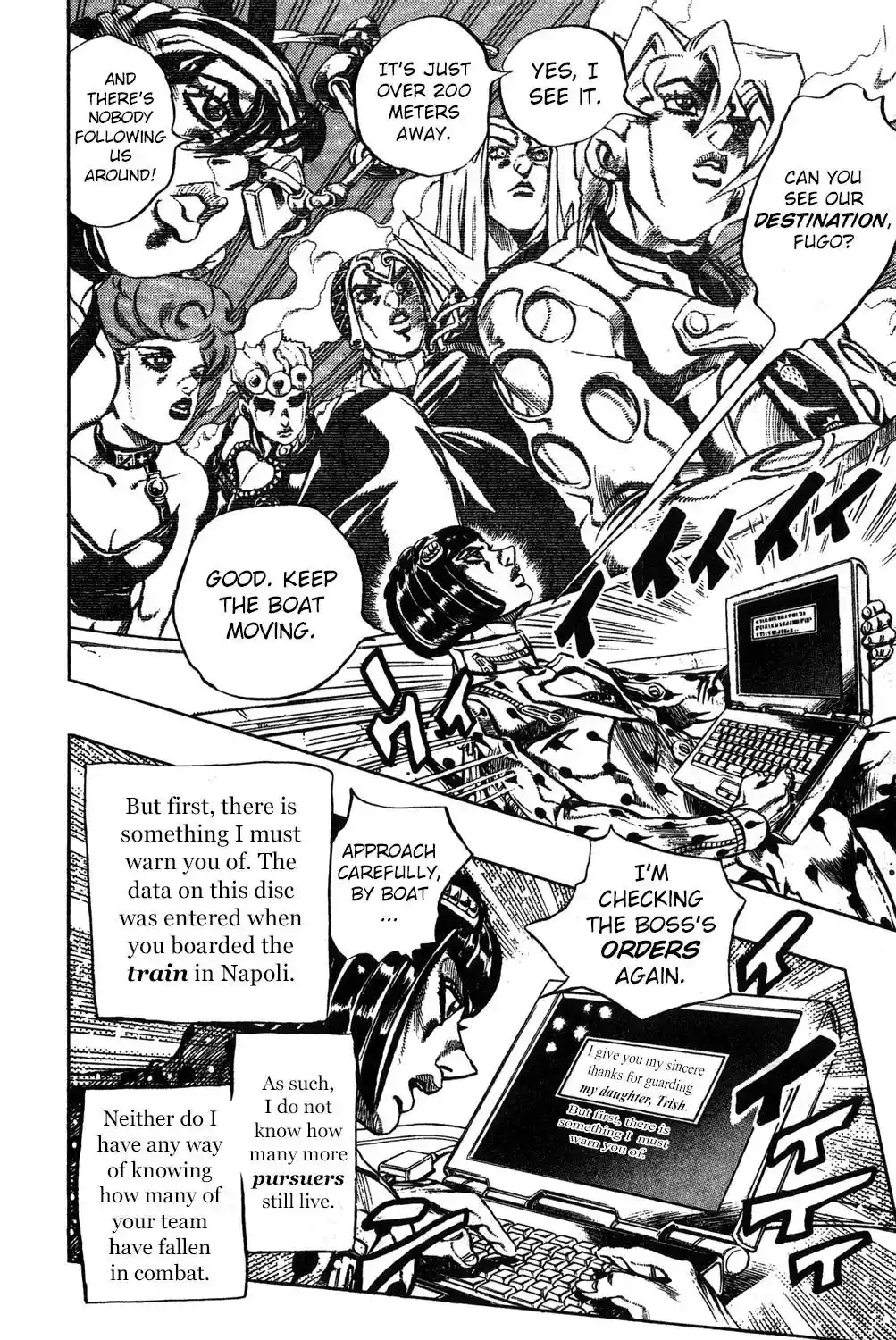 JoJo’s Bizarre Adventure Chapter 516