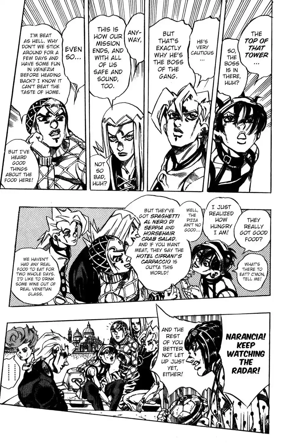 JoJo’s Bizarre Adventure Chapter 516