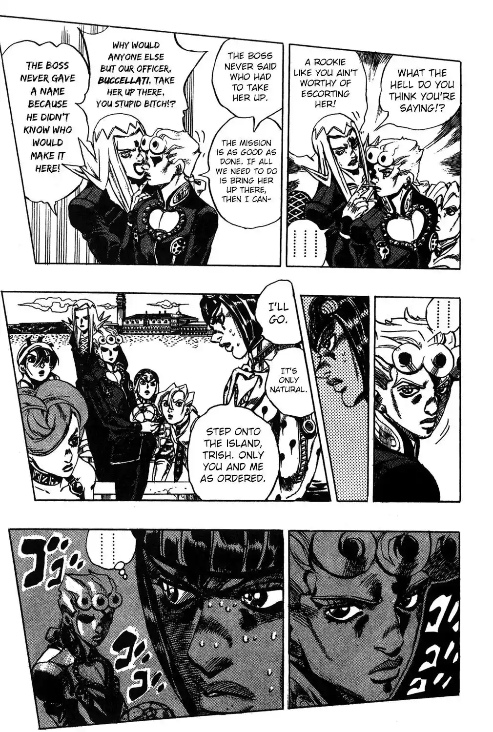 JoJo’s Bizarre Adventure Chapter 516